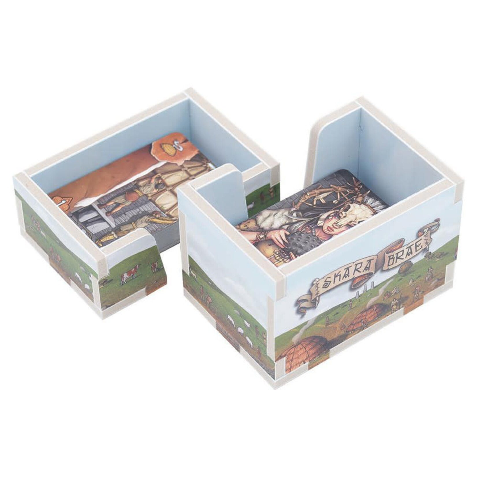 Folded Space Board Game Box Color Insert: Skara Brae