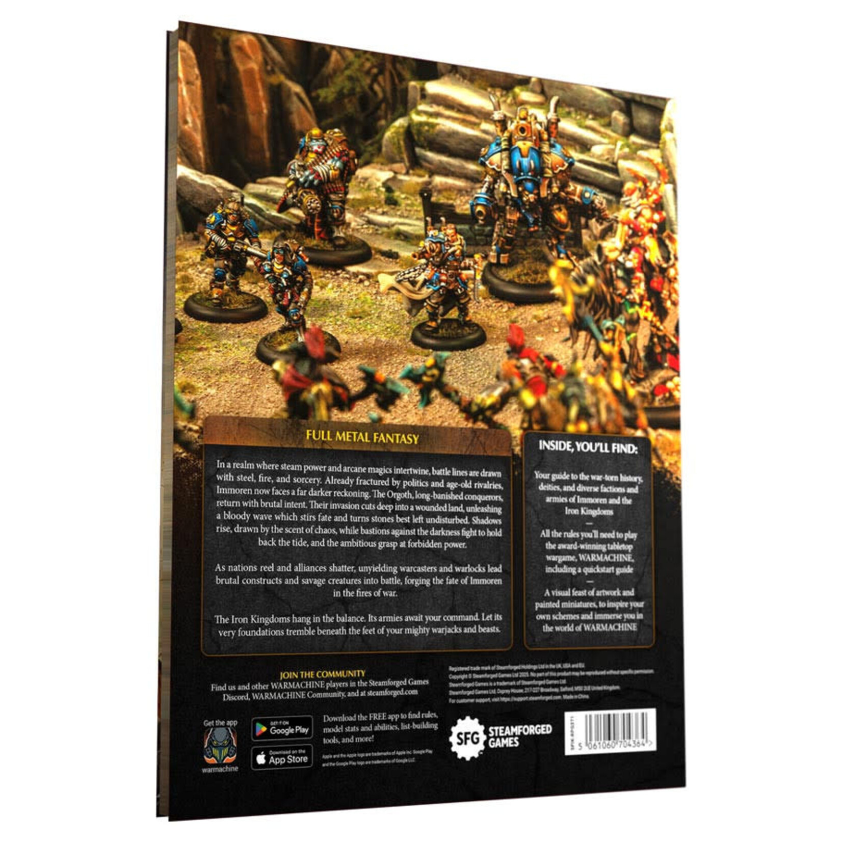 Steamforged Games Ltd Warmachine: Core Book