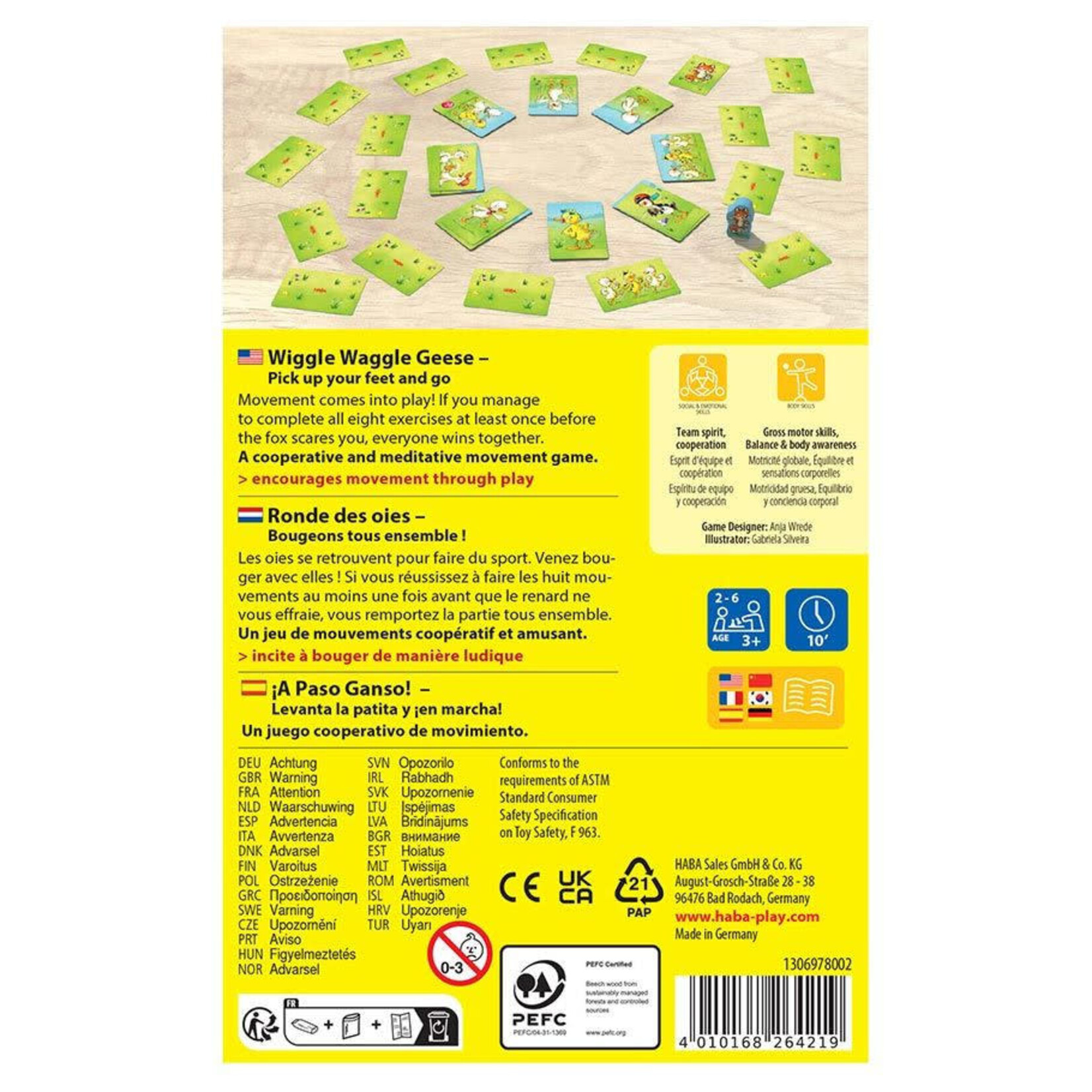 HABA Wiggle Waggle Geese