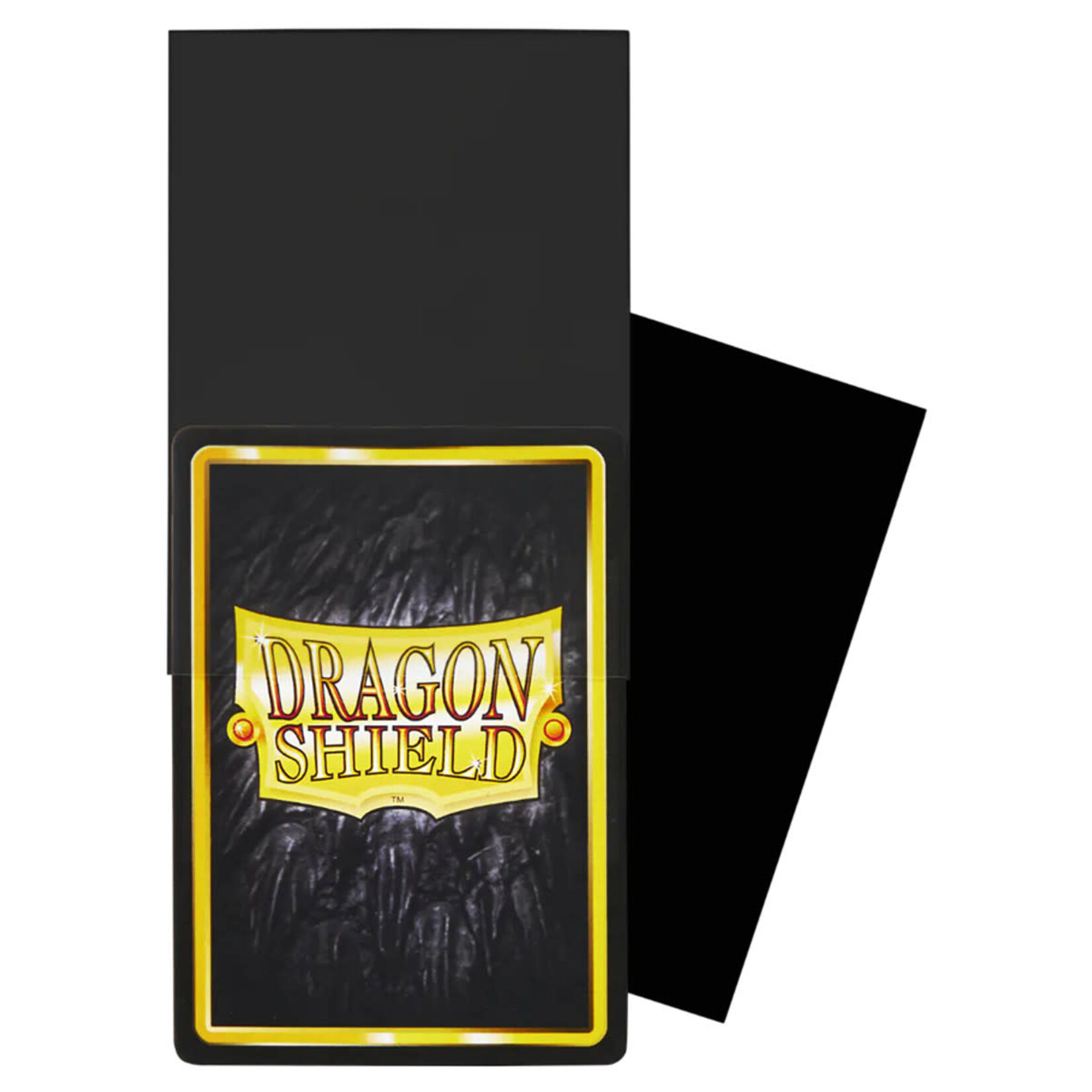 Arcane Tinmen Dragon Shield: 100 Perfect Fit Thick Inner Card Sleeves: Black
