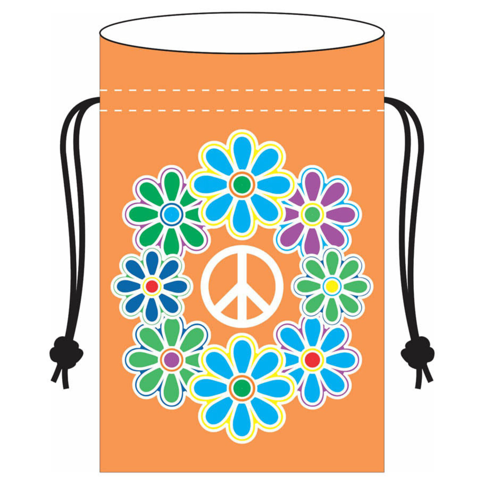 Black Oak Workshop Black Oak Dice Bag: Peace, Love & Dice