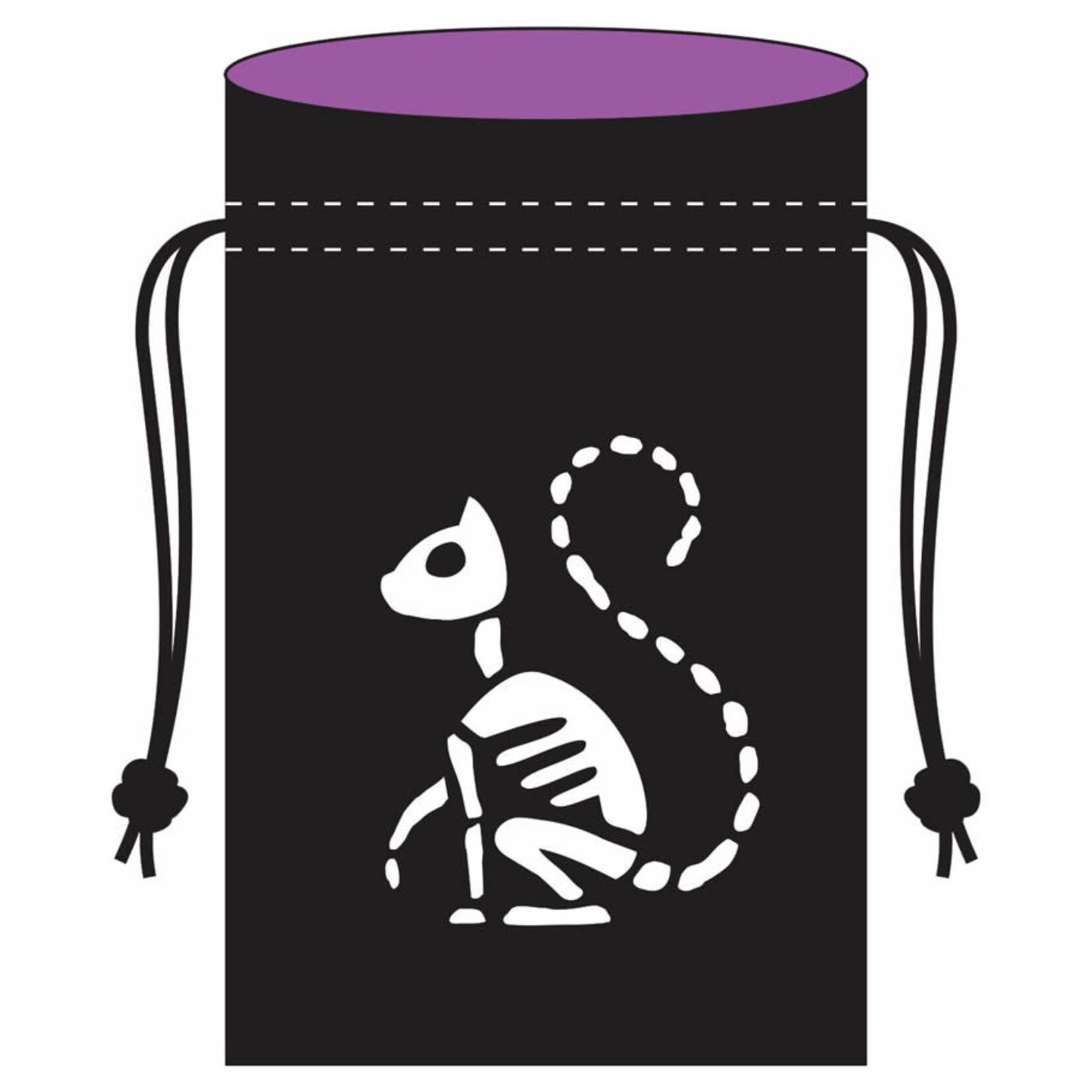 Black Oak Workshop Black Oak Dice Bag: Skele-Kitty