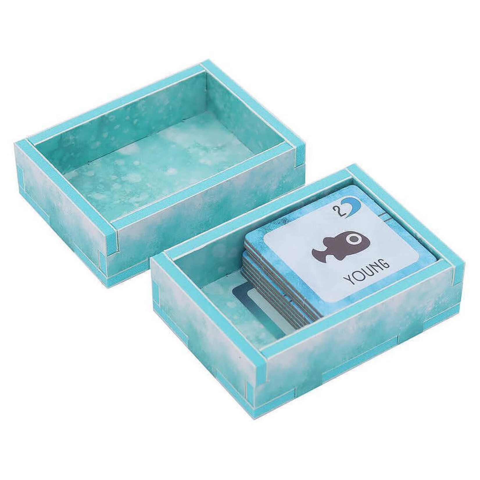 Folded Space Board Game Box Color Insert: Finspan