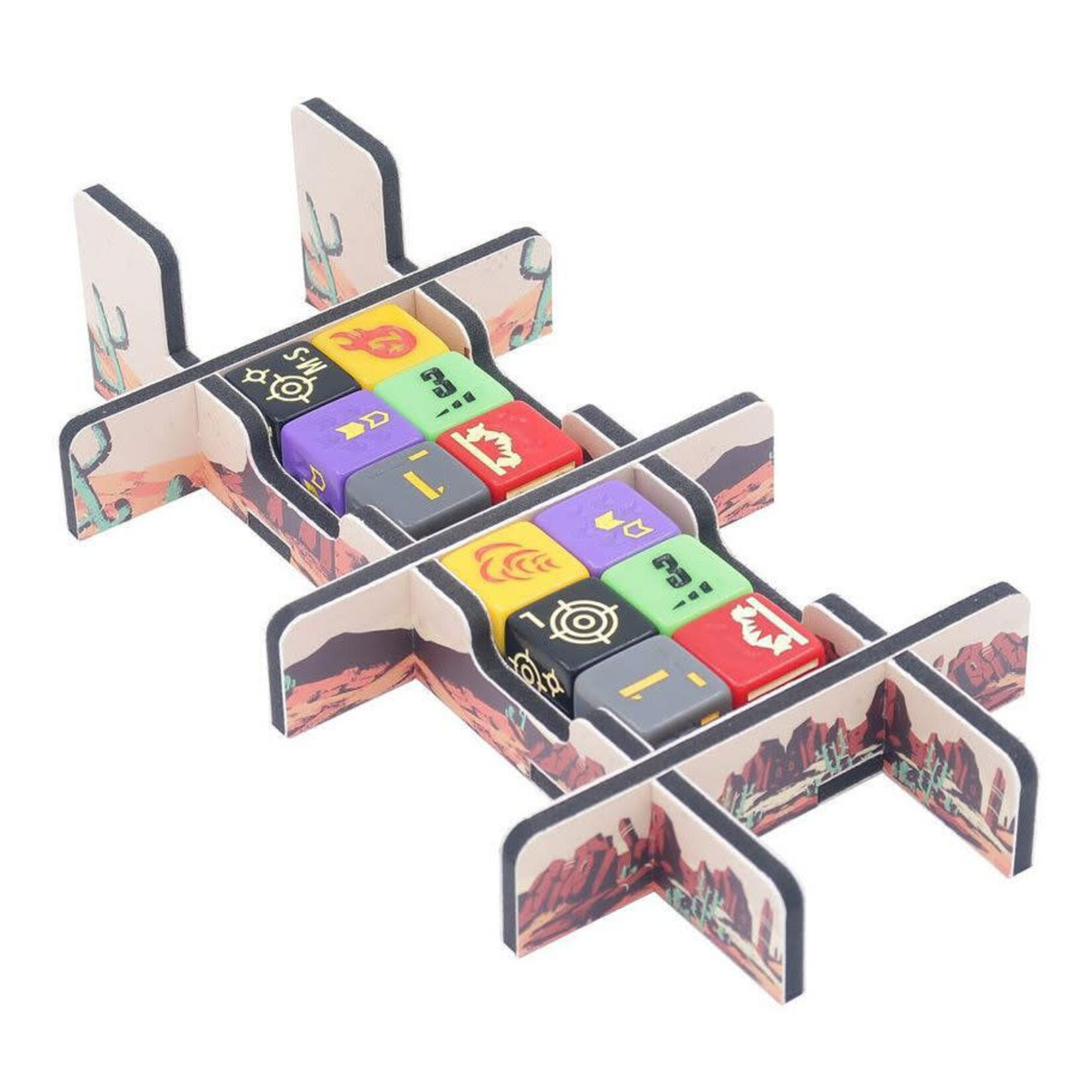 Folded Space Board Game Box Color Insert: Thunder Road Vendetta Maximum Chrome Edition