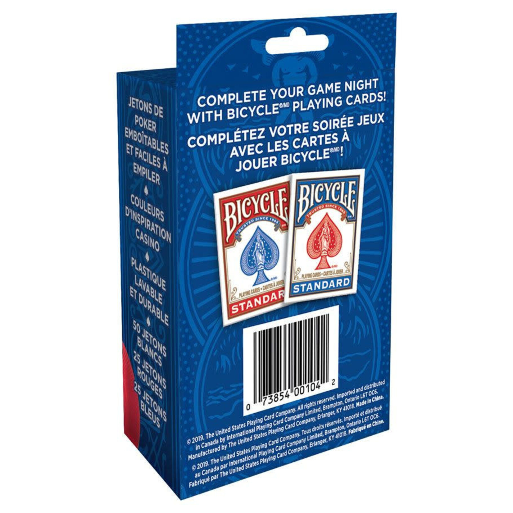 Bicycle 100 Poker Chips (plastic)