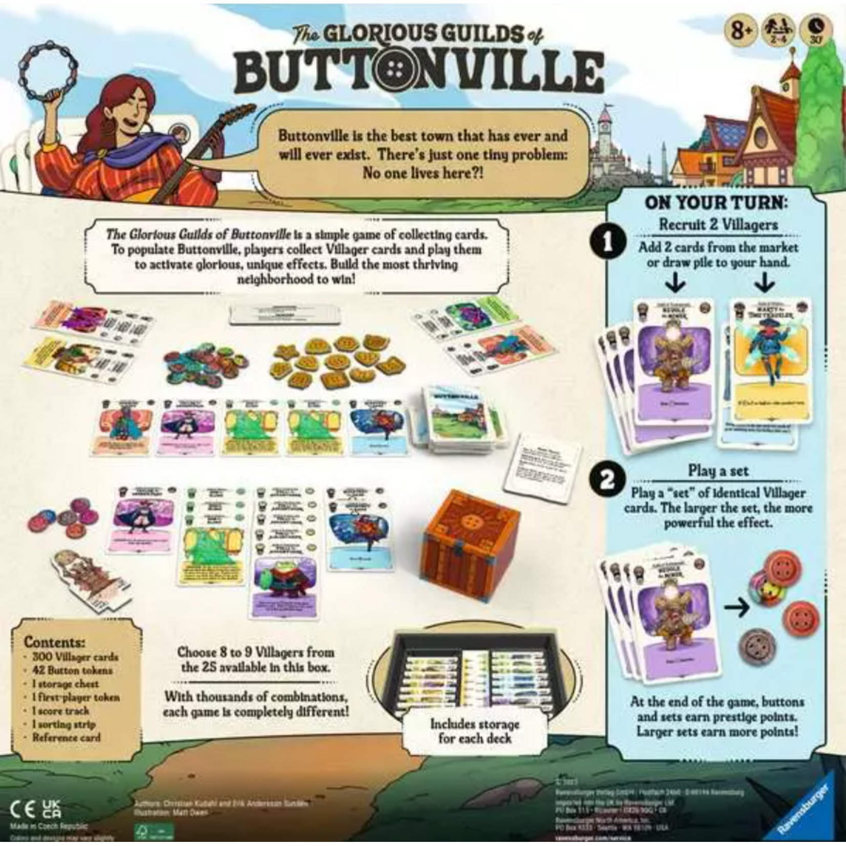 Ravensburger North America The Glorious Guilds of Buttonville