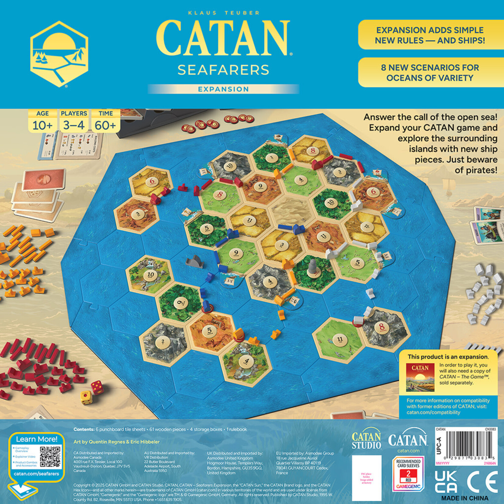 Catan Studio CATAN: The Game: Seafarers Expansion