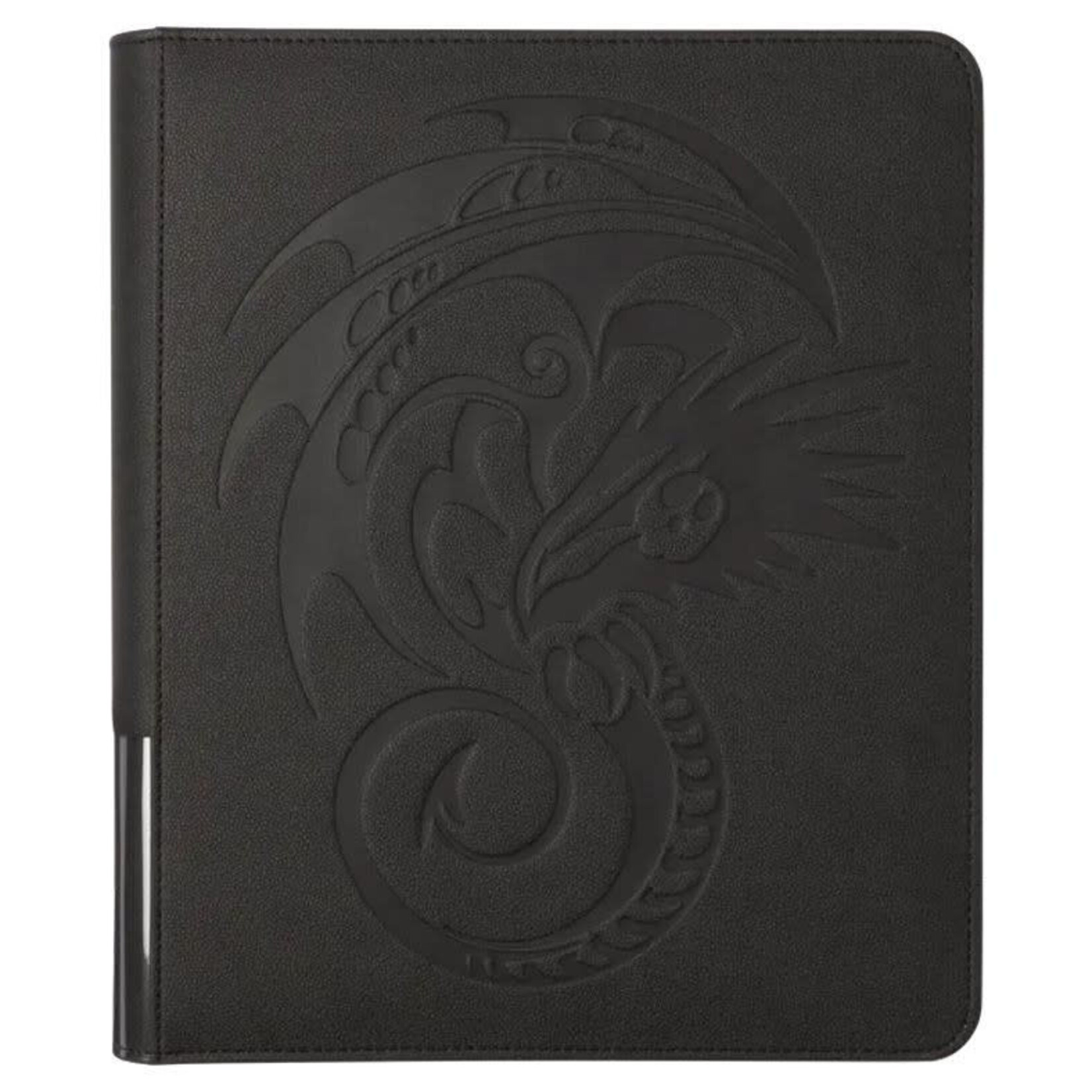 Arcane Tinmen Dragon Shield: Zipster Regular Binder + 20 Pages: Iron Grey