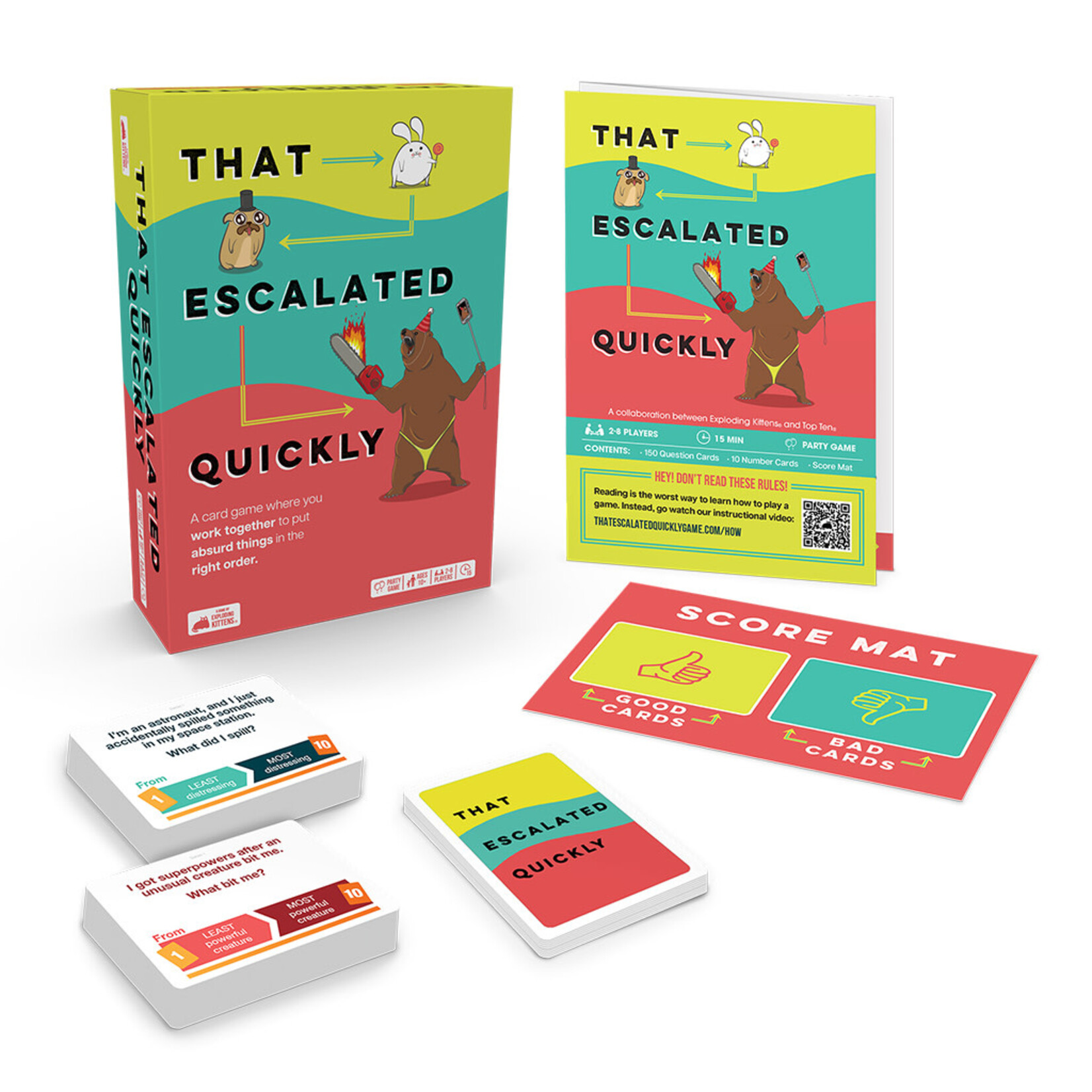 Exploding Kittens That Escalated Quickly