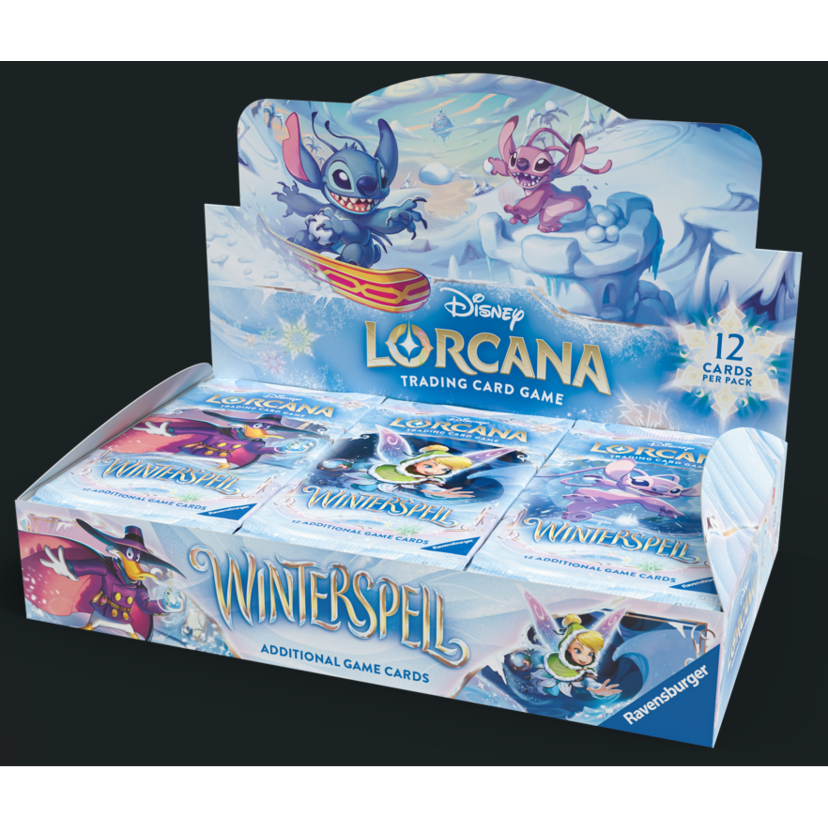Ravensburger North America PRERELEASE Disney Lorcana TCG: Winterspell: Booster Box