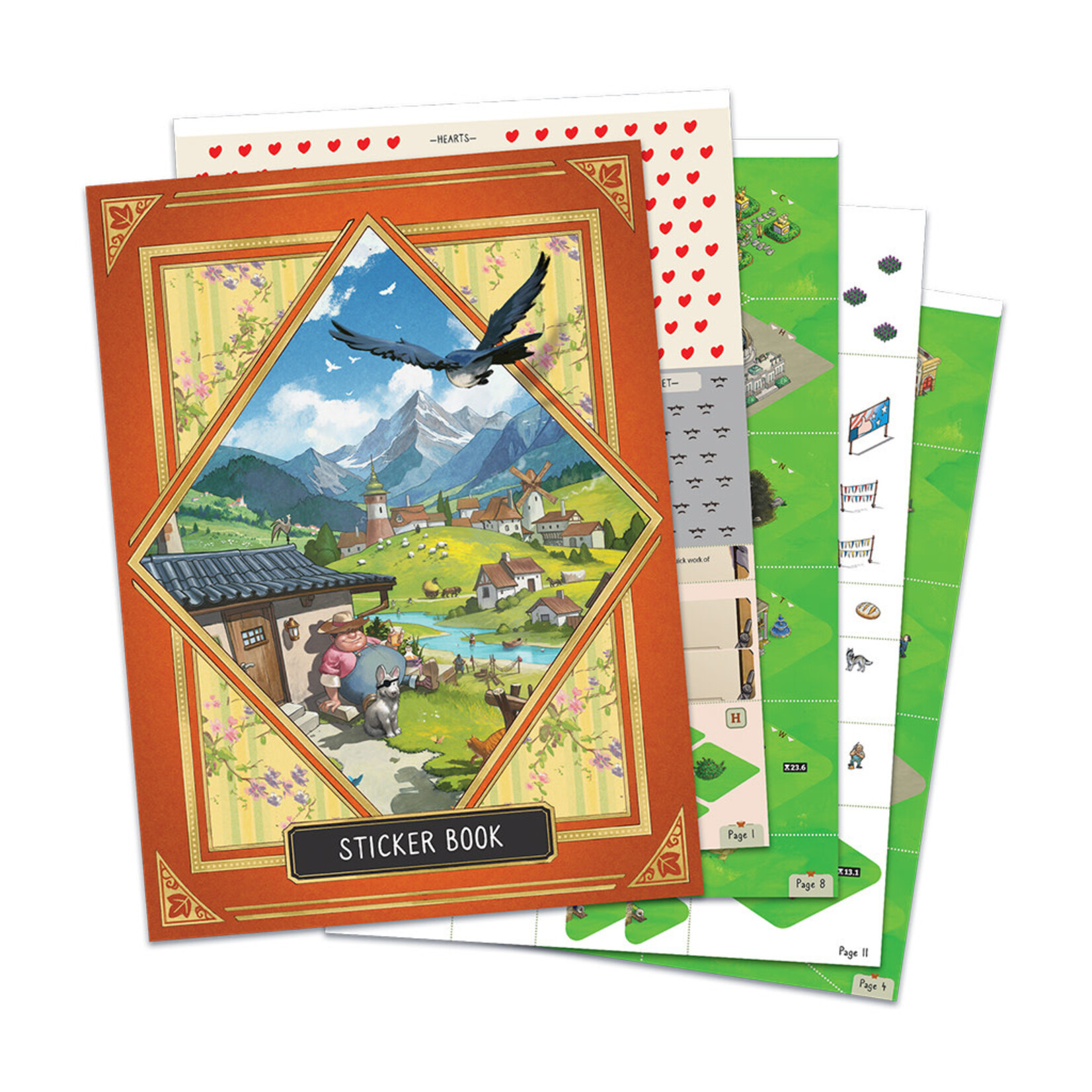 Unexpected Games PRERELEASE Cozy Stickerville