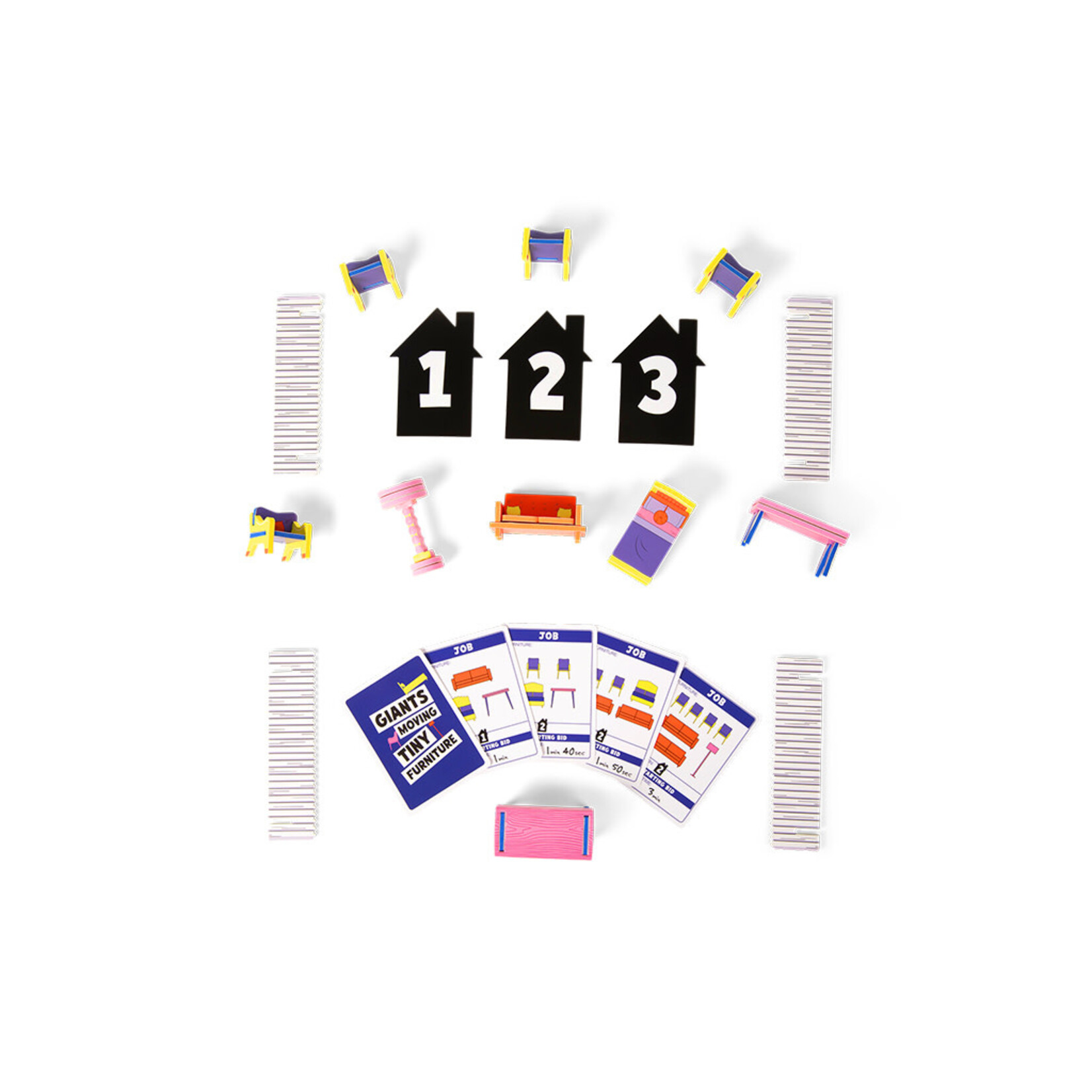 Exploding Kittens Giants Moving Tiny Furniture