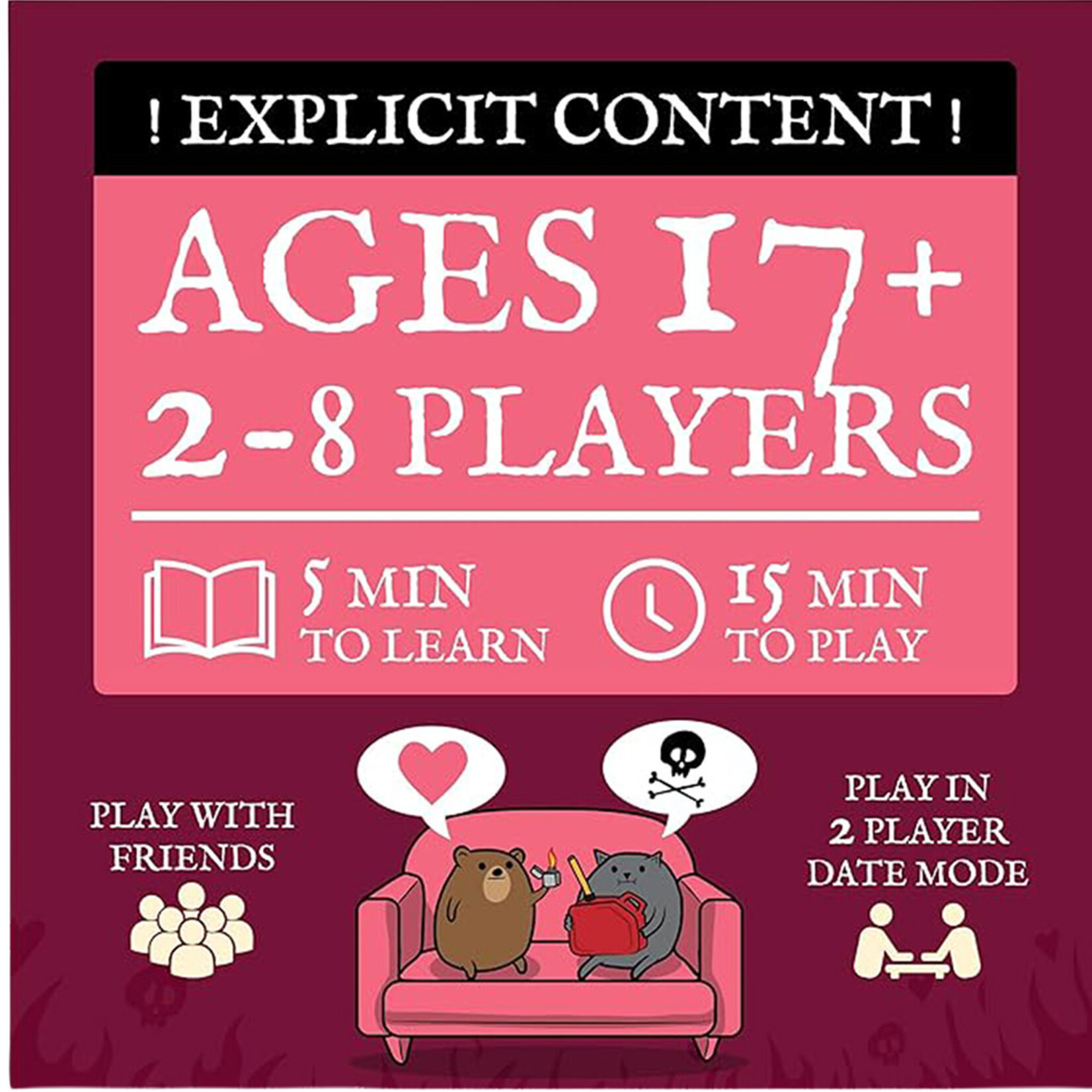 Exploding Kittens Horrible Couple