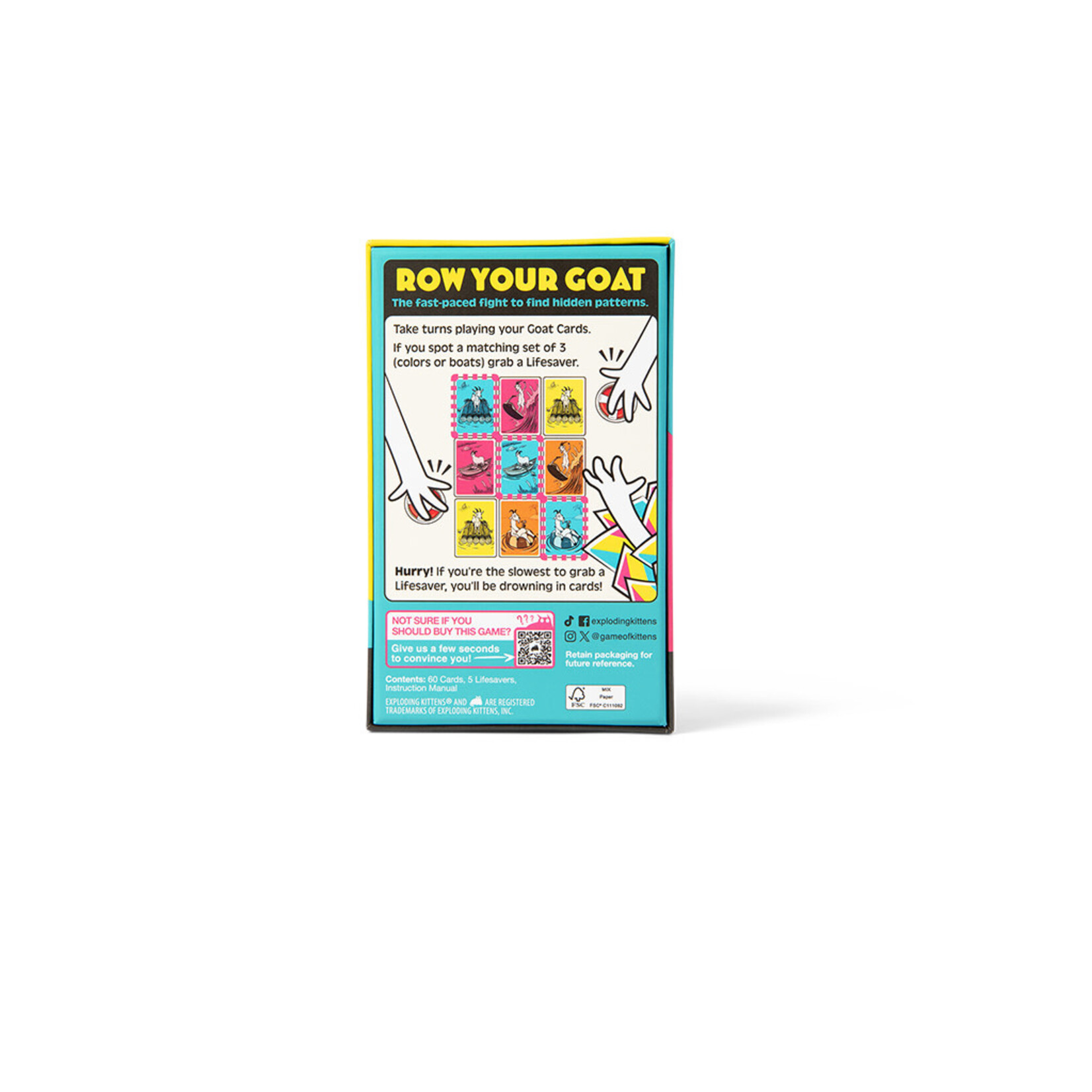 Exploding Kittens Row Your Goat