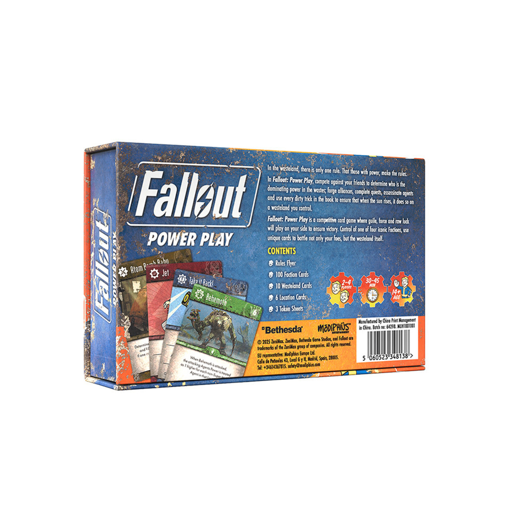 Modiphius Entertainment Fallout: Power Play