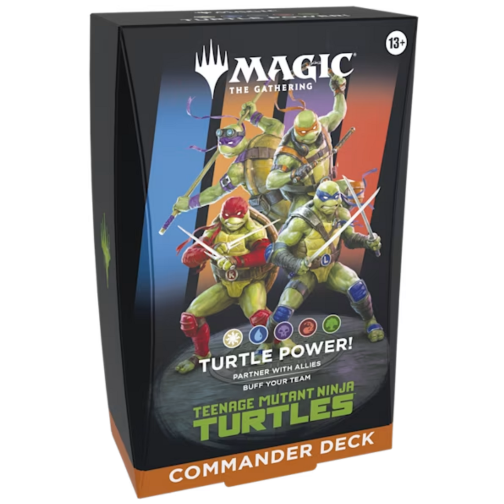 Wizards of the Coast Magic: The Gathering: Teenage Mutant Ninja Turtles Commander Deck: Turtle Power!