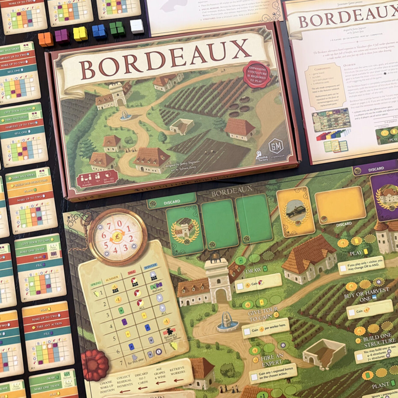 Stonemaier Games Viticulture Bordeaux Expansion
