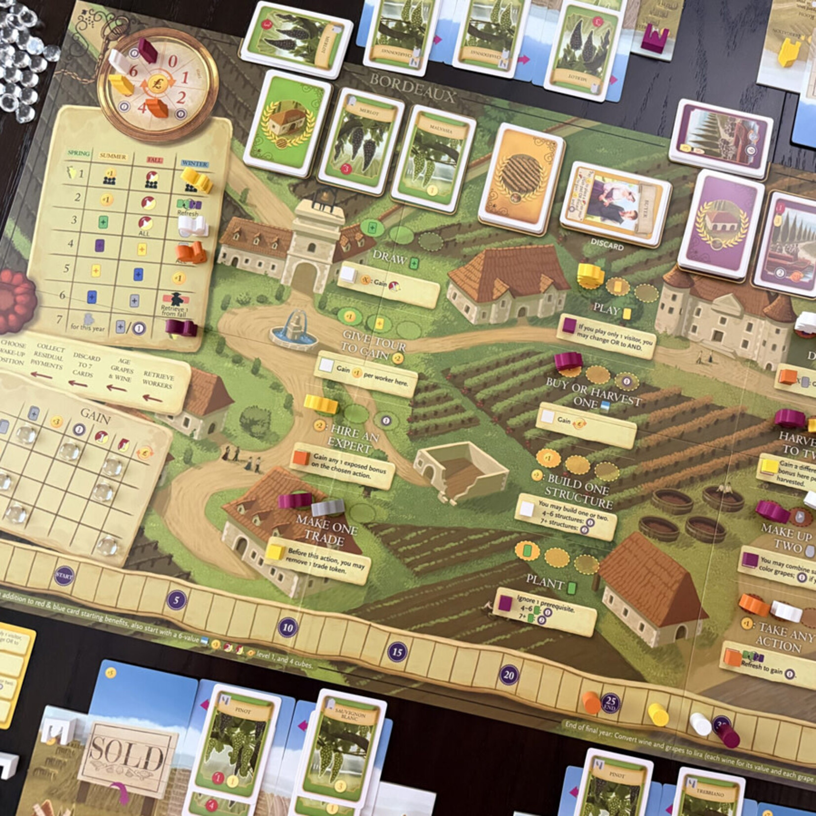 Stonemaier Games Viticulture Bordeaux Expansion