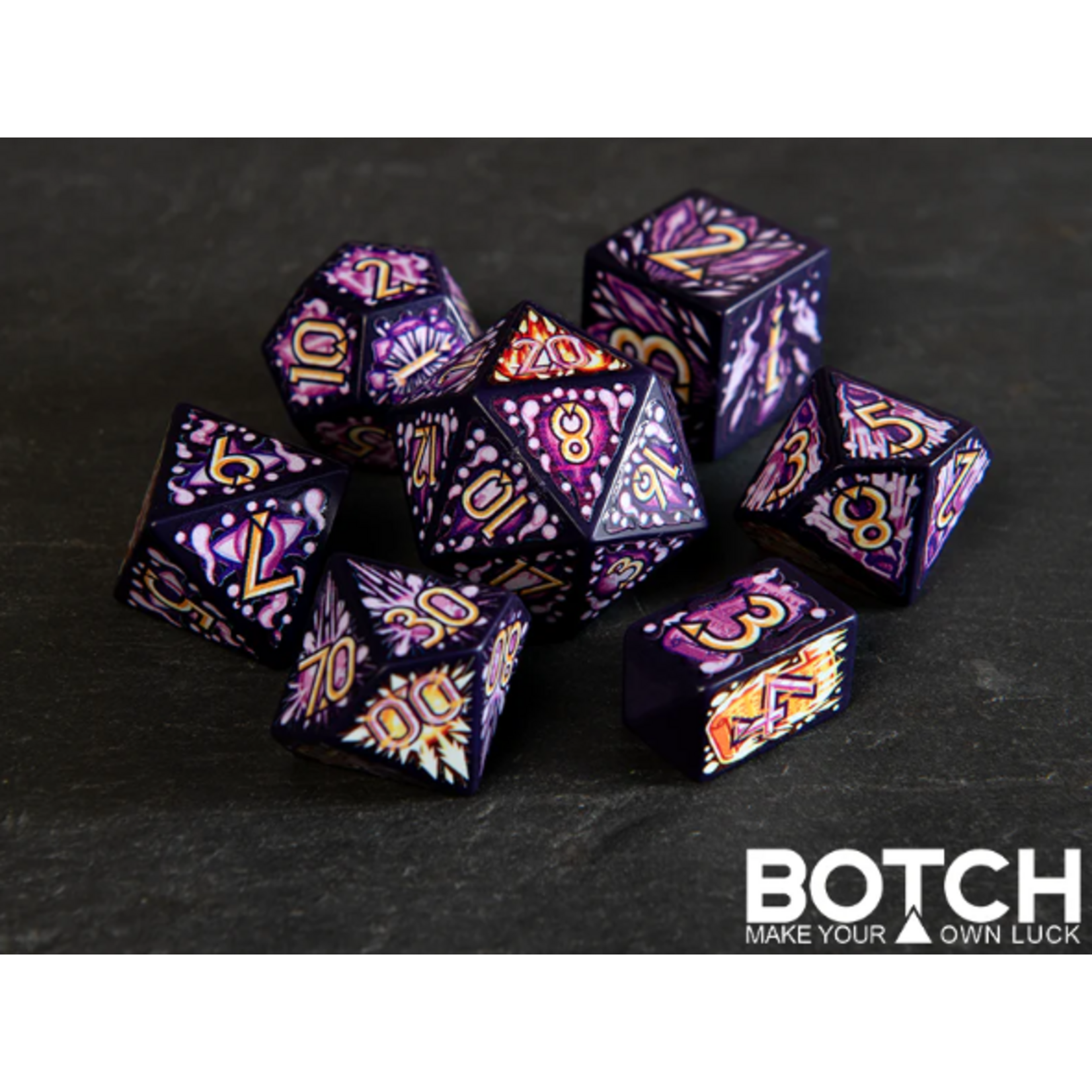 Botch Dice Premium InkFX™ Gaming Dice: Arcane Assault