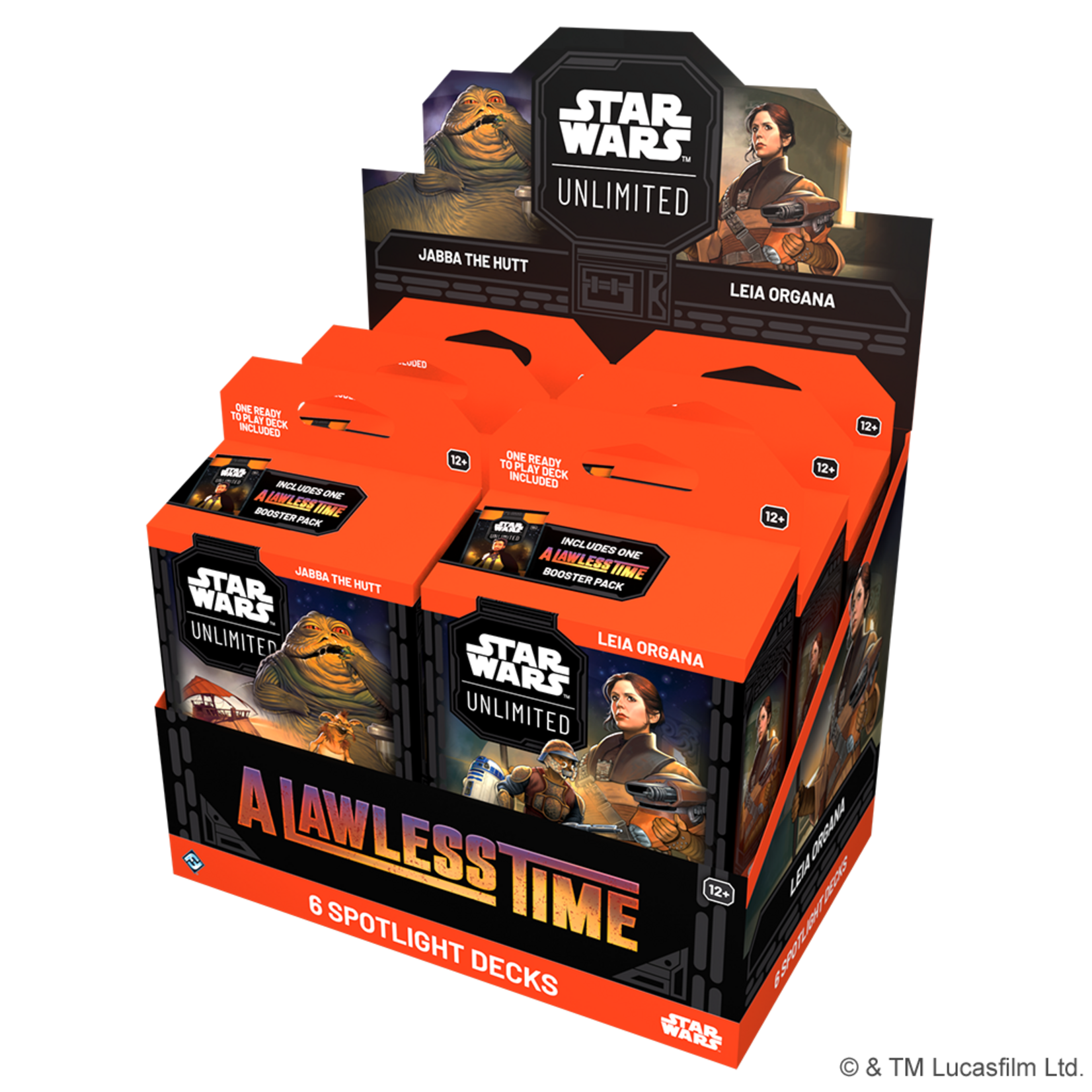 Fantasy Flight Games Star Wars: Unlimited: A Lawless Time Spotlight Deck