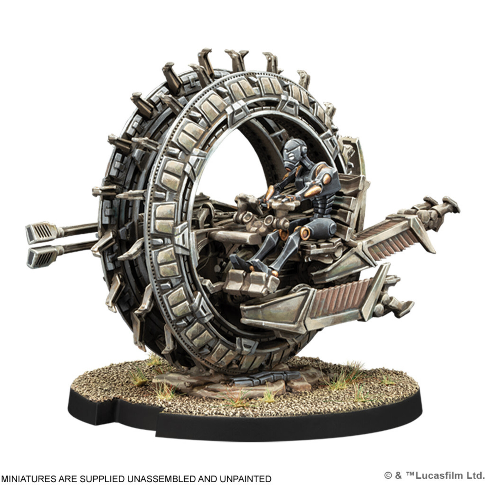 Atomic Mass Games PRERELEASE Star Wars: Legion: TSMEU-6 Personal Wheel Bikes