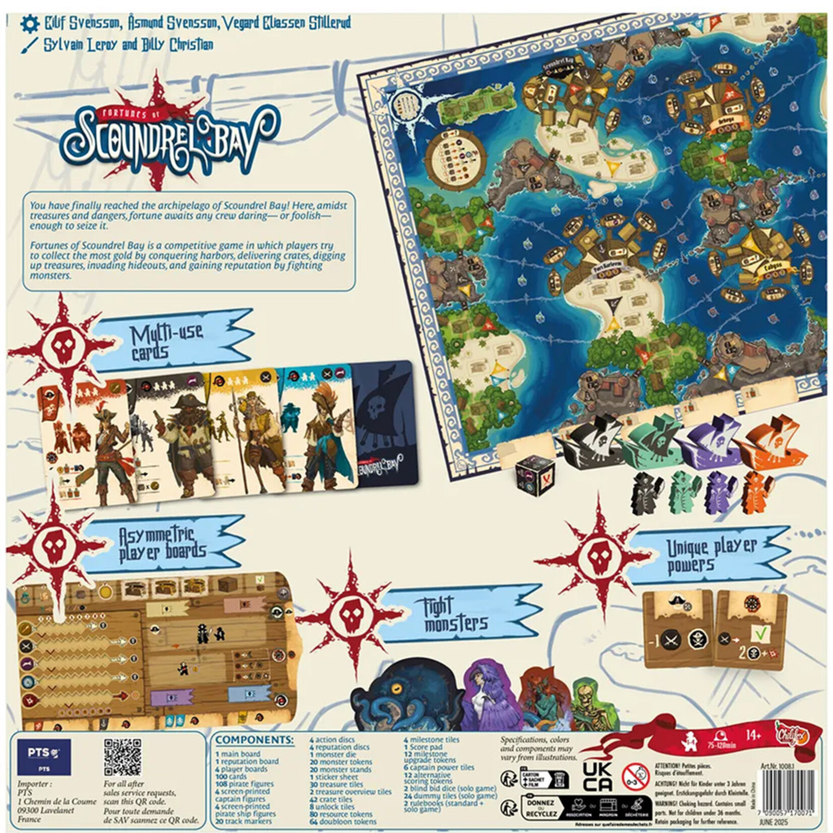 Chilifox Games PRERELEASE Fortunes of Scoundrel Bay