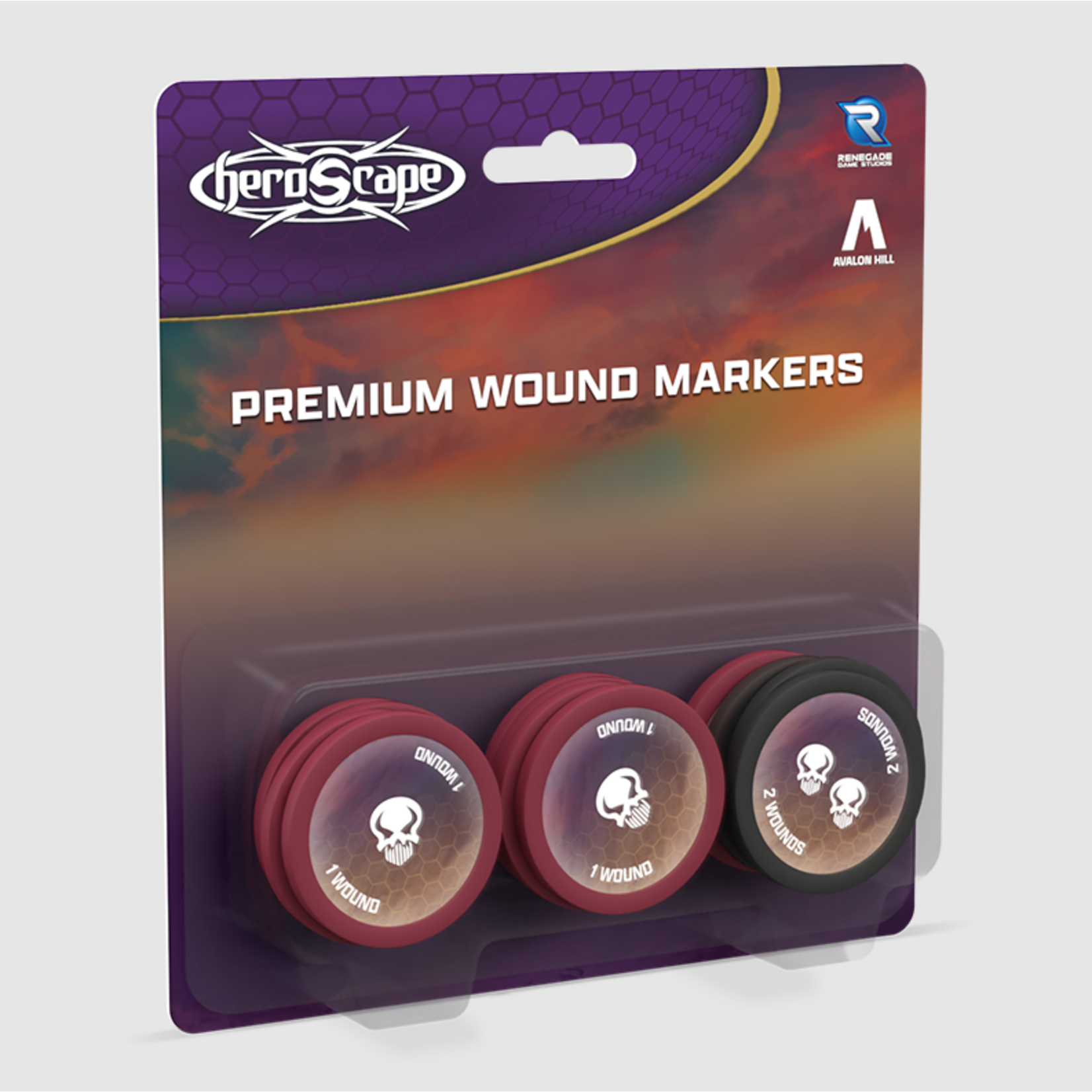 Renegade Game Studios PRERELEASE Heroscape: Premium Wound Markers
