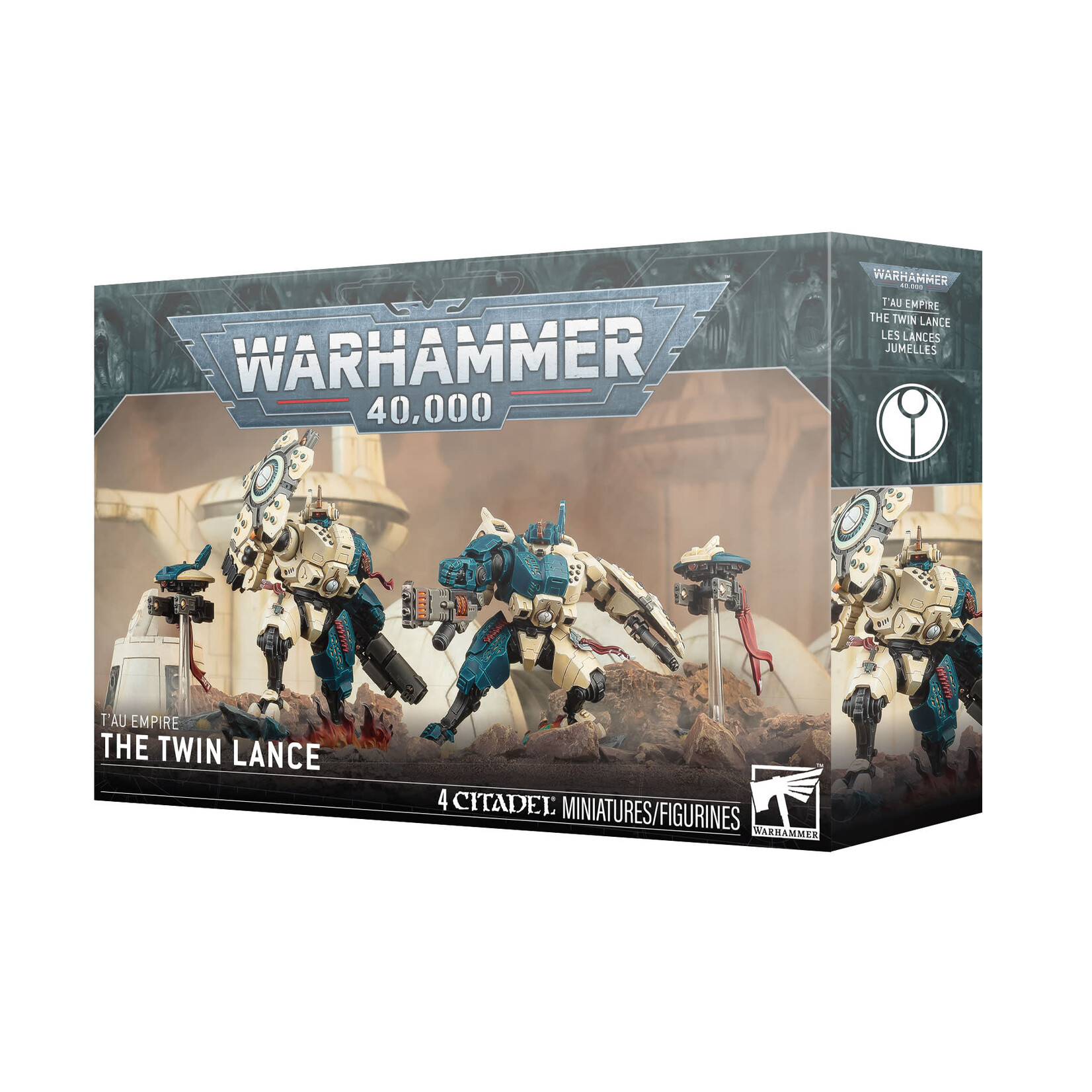 Games Workshop Warhammer 40K: T'Au Empire: The Twin Lance