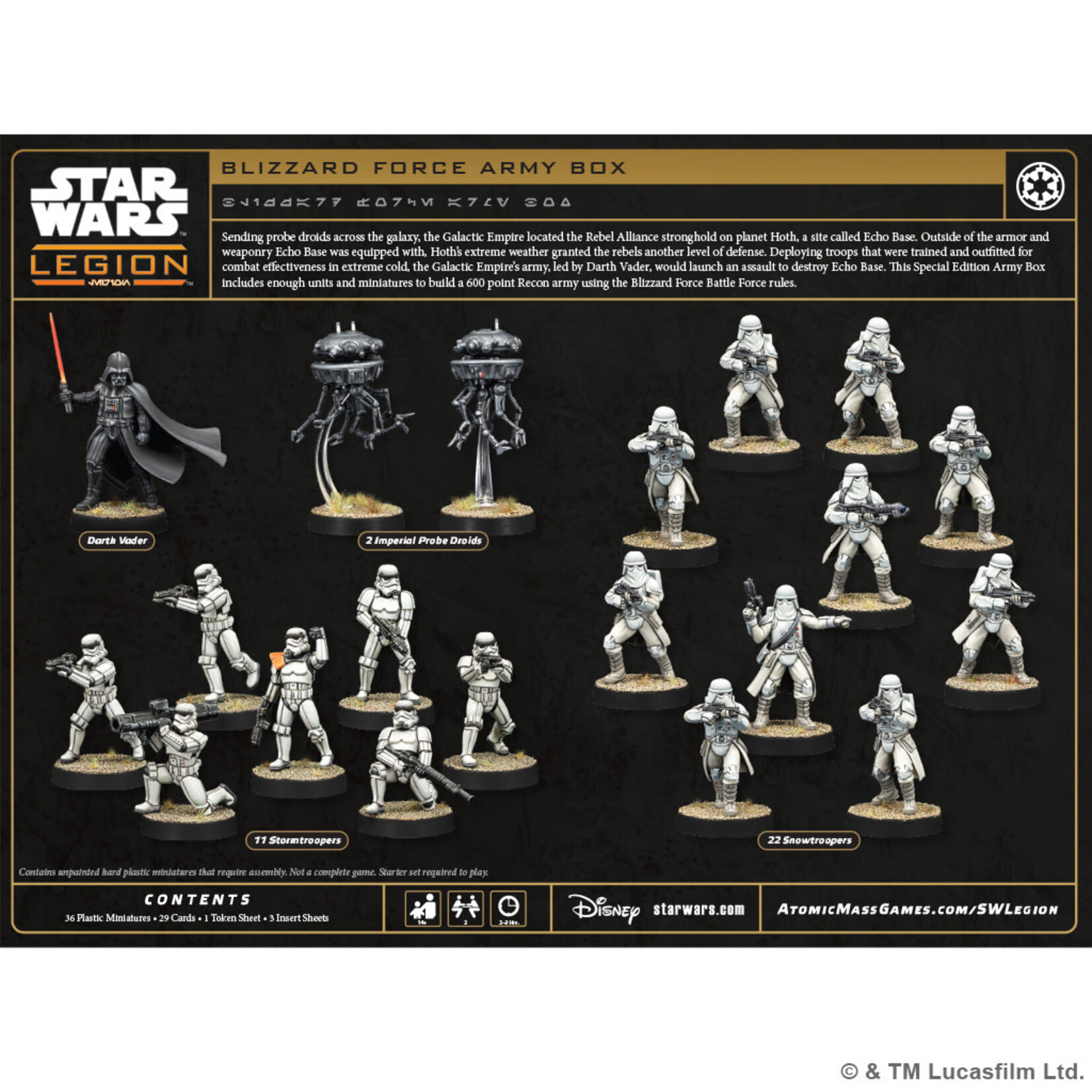 Atomic Mass Games Star Wars: Legion: Blizzard Force Army Box Special Edition