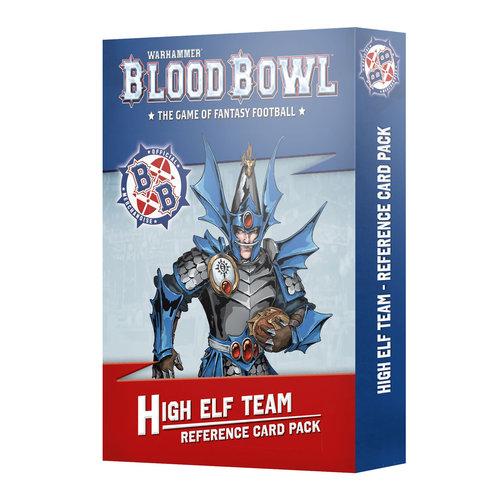 Games Workshop Warhammer Blood Bowl: High Elf Team Reference Card Pack