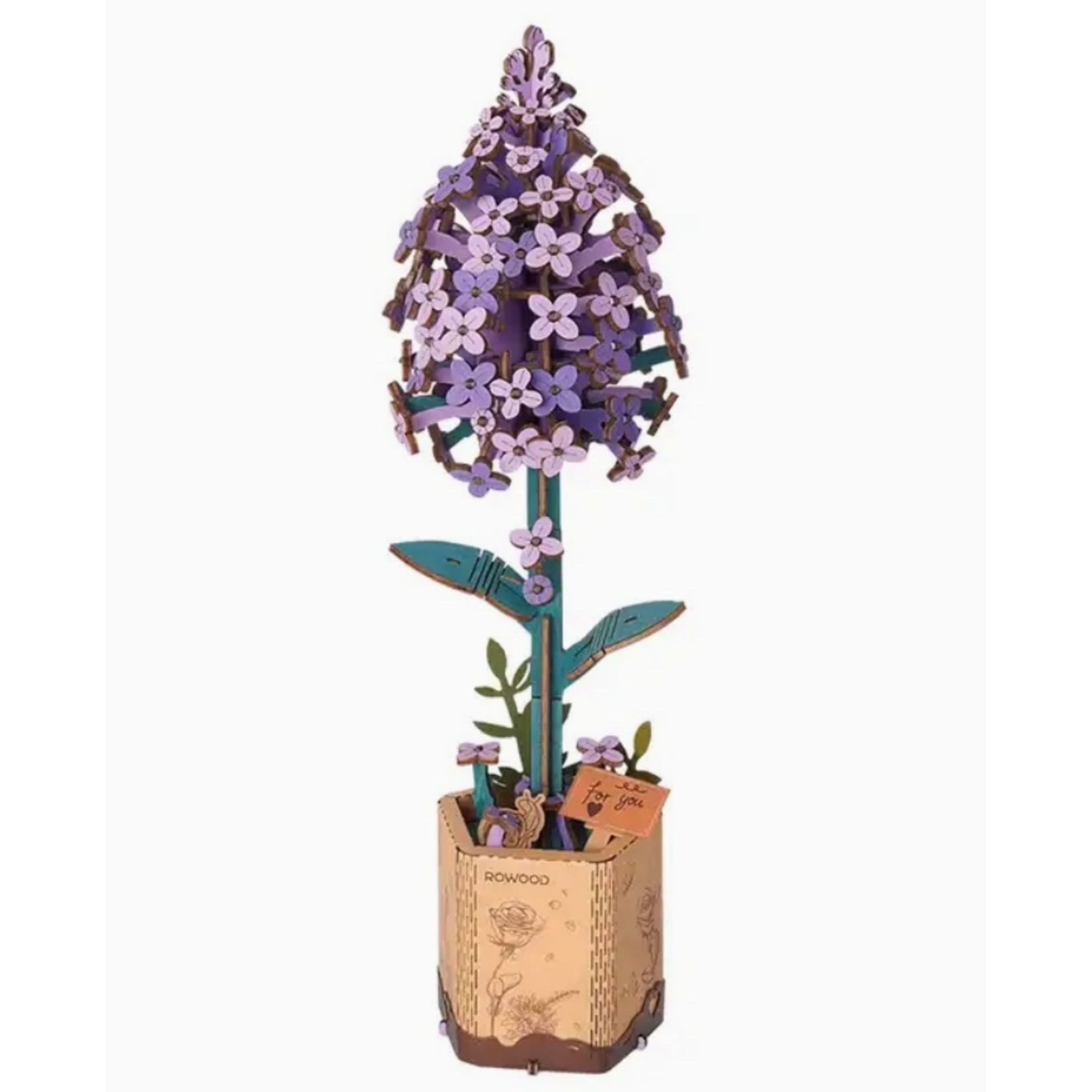 Robotime Rowood: Lilac Wooden Bloom Craft