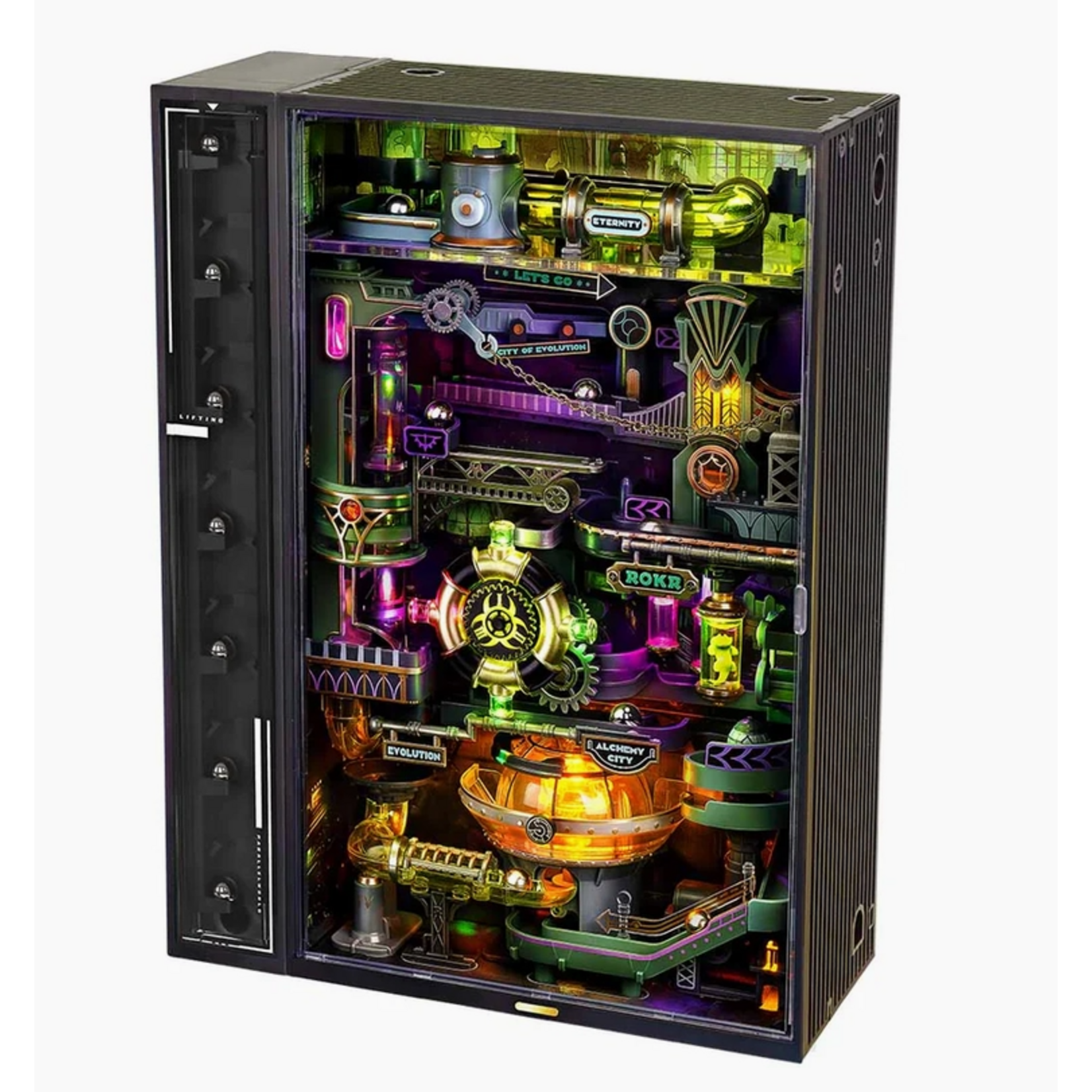 Robotime ROKR: Parallel World Alchemy City Marble Run