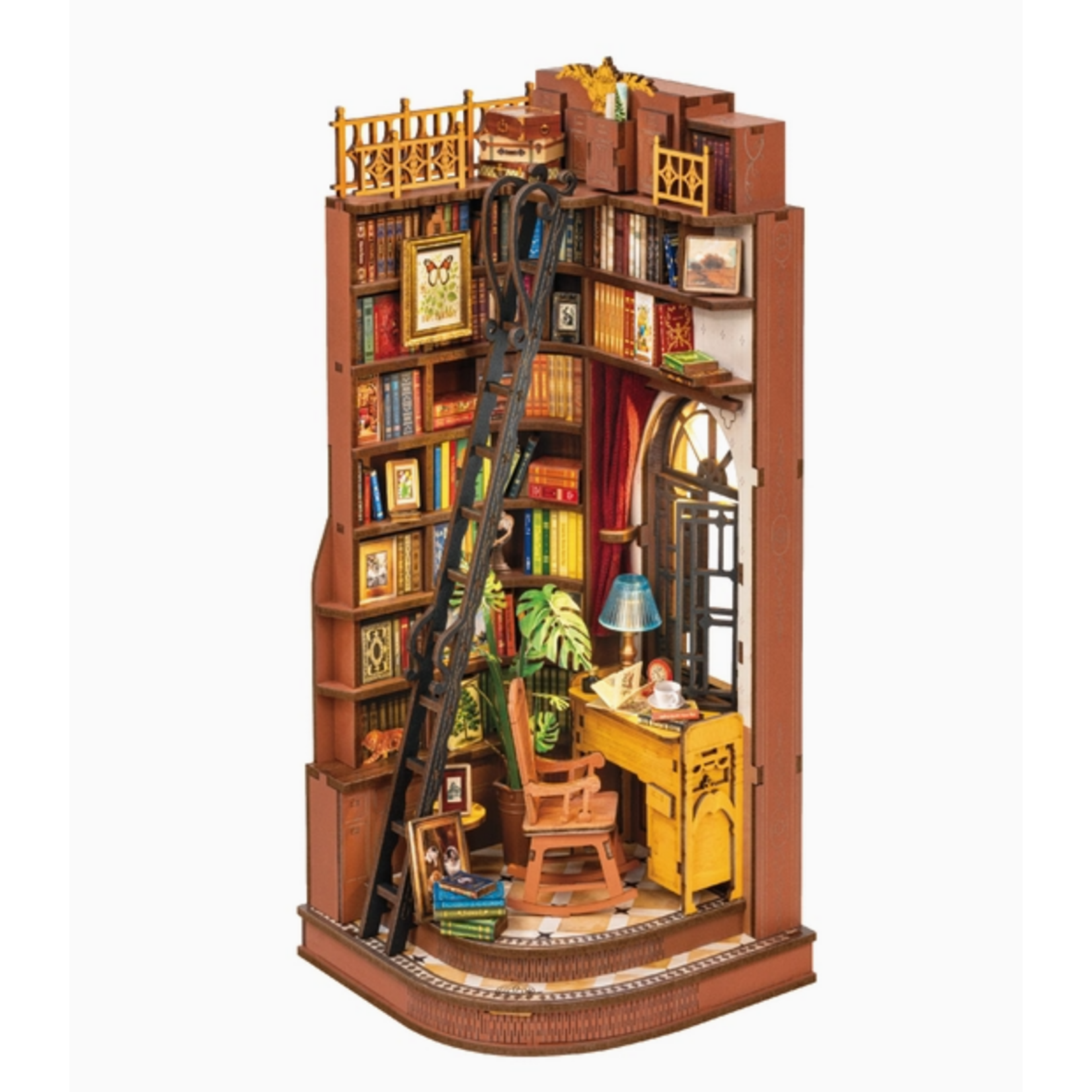 Robotime Rolife: Silent Corner Study Book Nook & Wonderland
