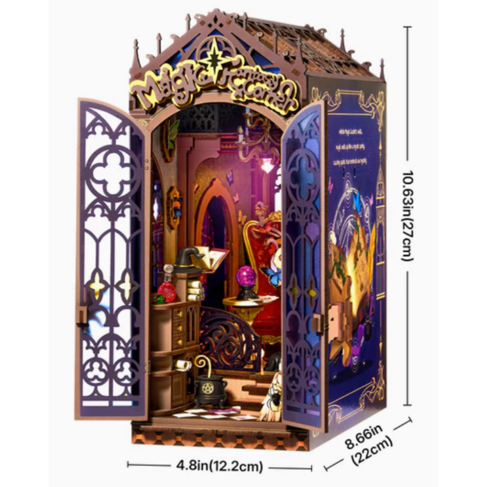 Robotime Rolife: Magic Fantasy Corner Book Nook & Wonderland