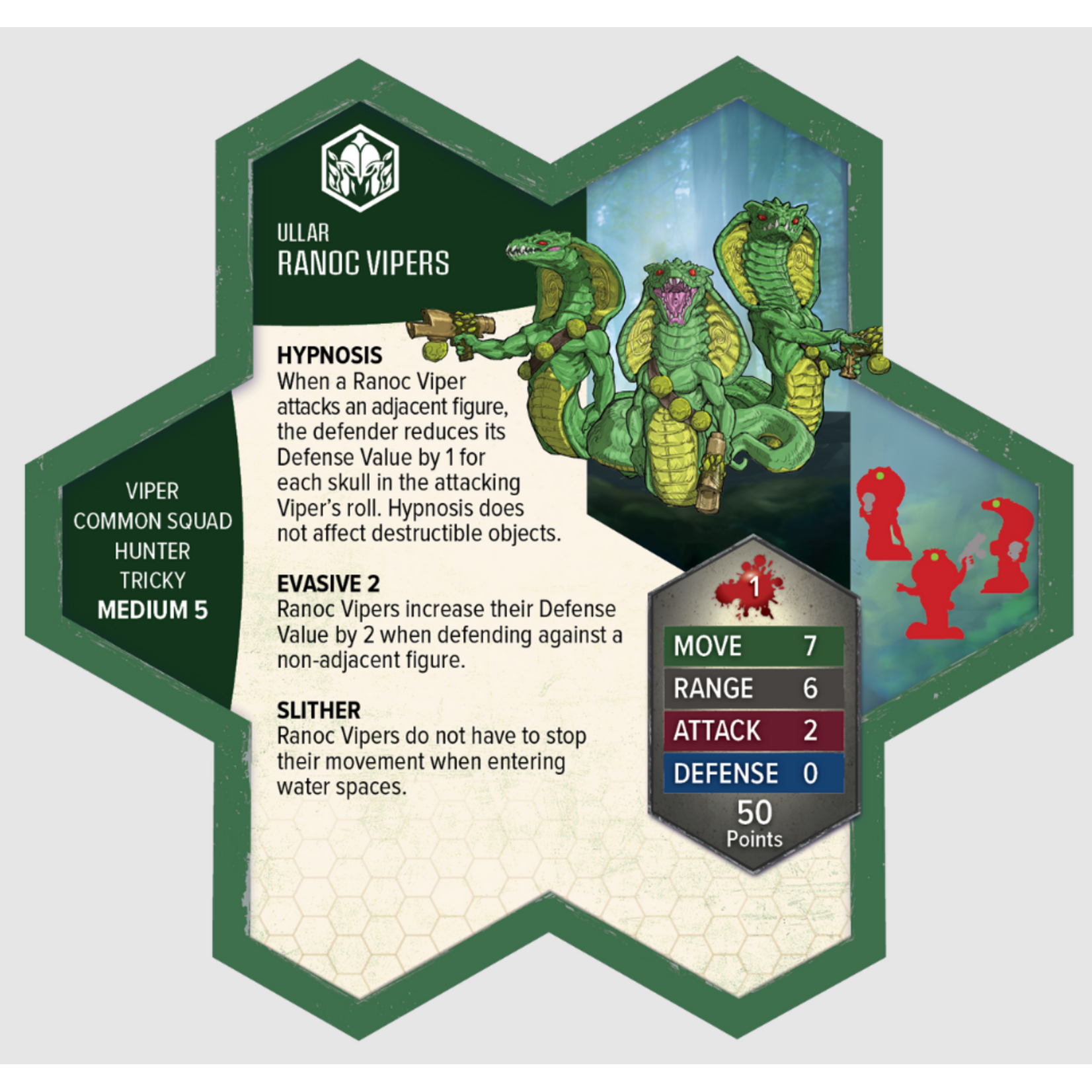 Renegade Game Studios Heroscape: Age of Annihilation: Gathering Storm: Elites of Ullar & Ranoc Vipers