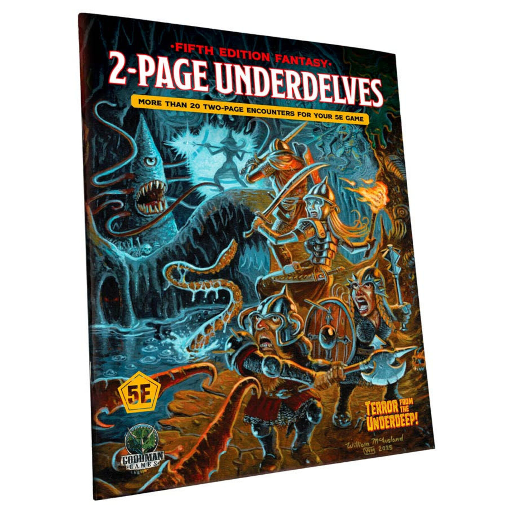 Goodman Games Fifth Edition Fantasy: 2-Page UnderDelves (5E)