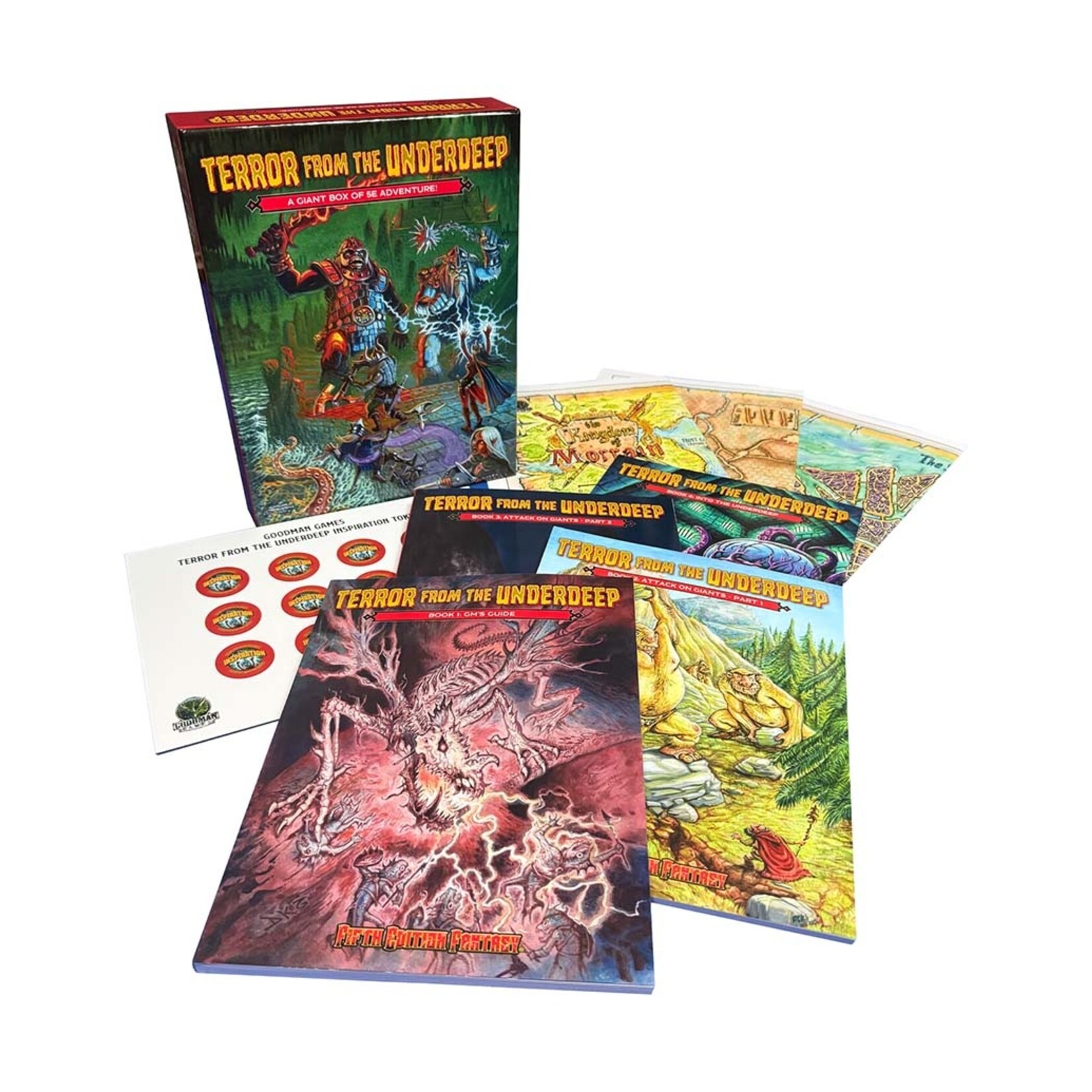 Goodman Games Fifth Edition Fantasy: Terror from the UnderDeep (5E)