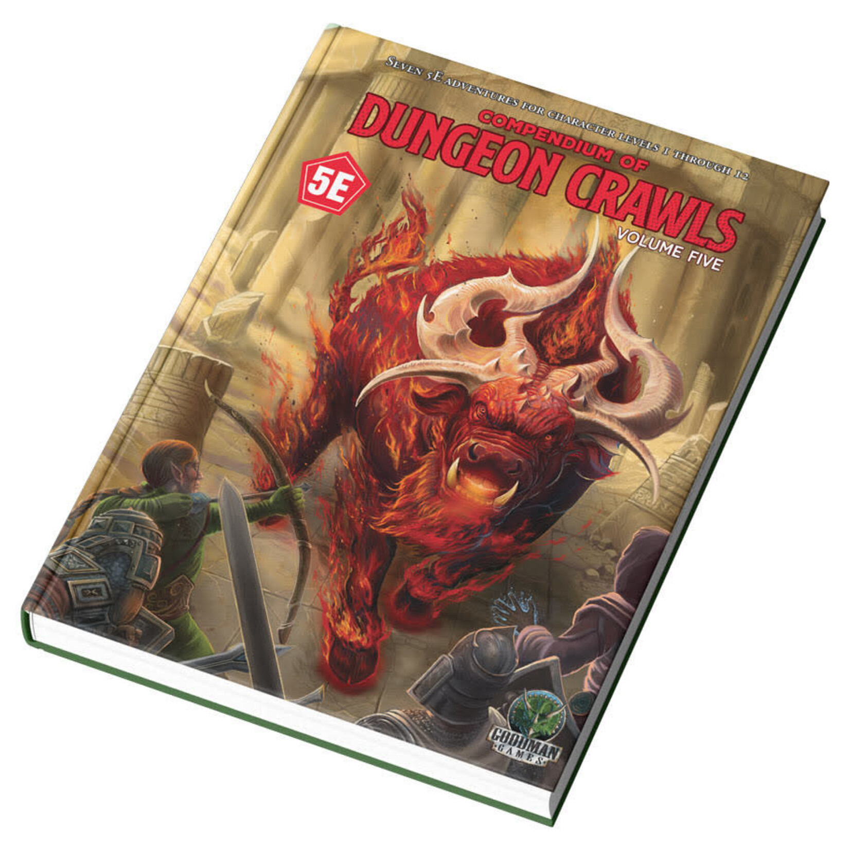 Goodman Games Compendium of Dungeon Crawls Volume Five: A Collection of Quests (5E)