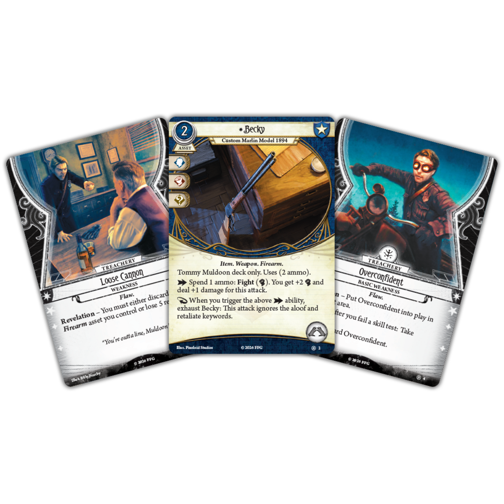 Fantasy Flight Games PRERELEASE Arkham Horror: The Card Game: Investigator Deck: Tommy Muldoon