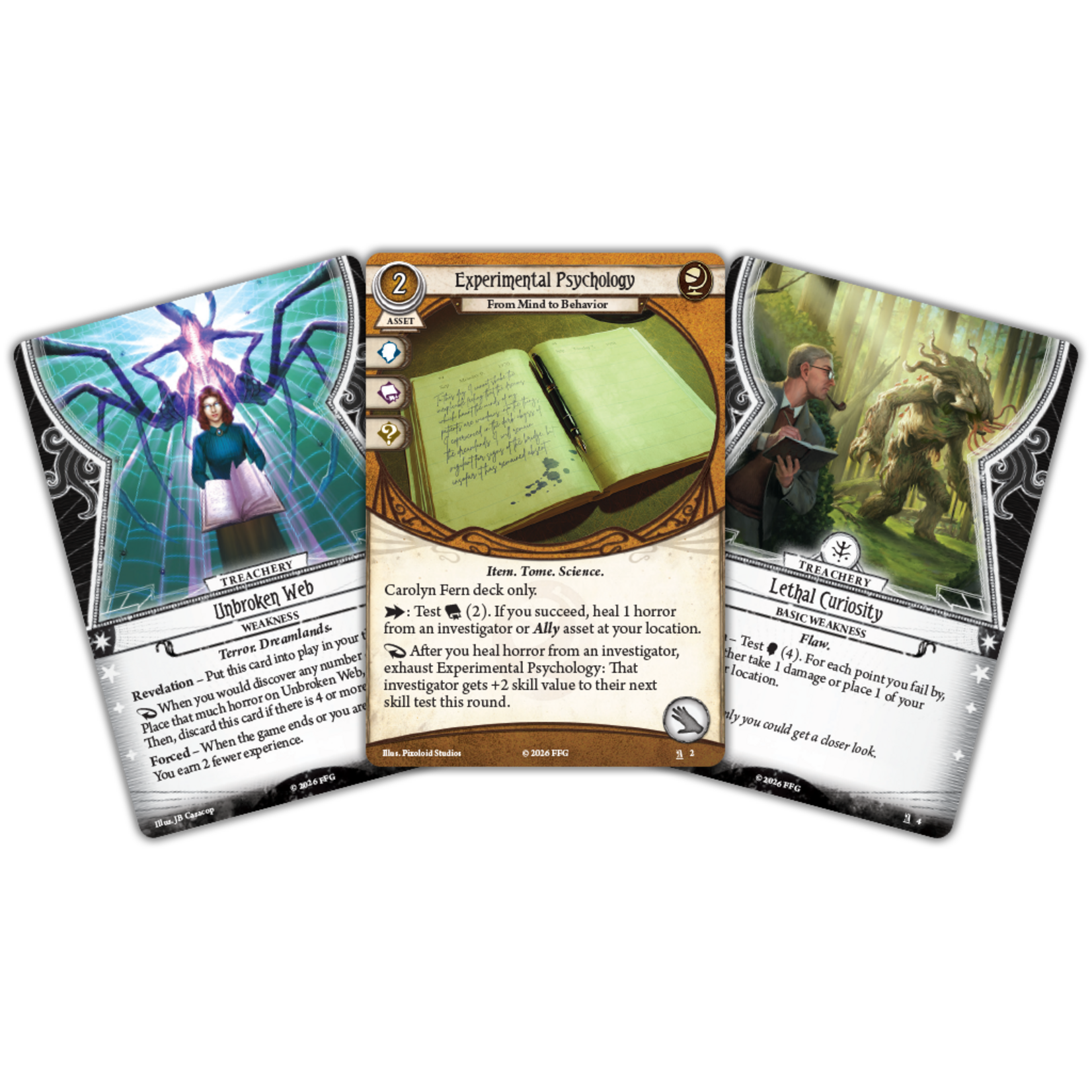 Fantasy Flight Games Arkham Horror: The Card Game: Investigator Deck: Carolyn Fern