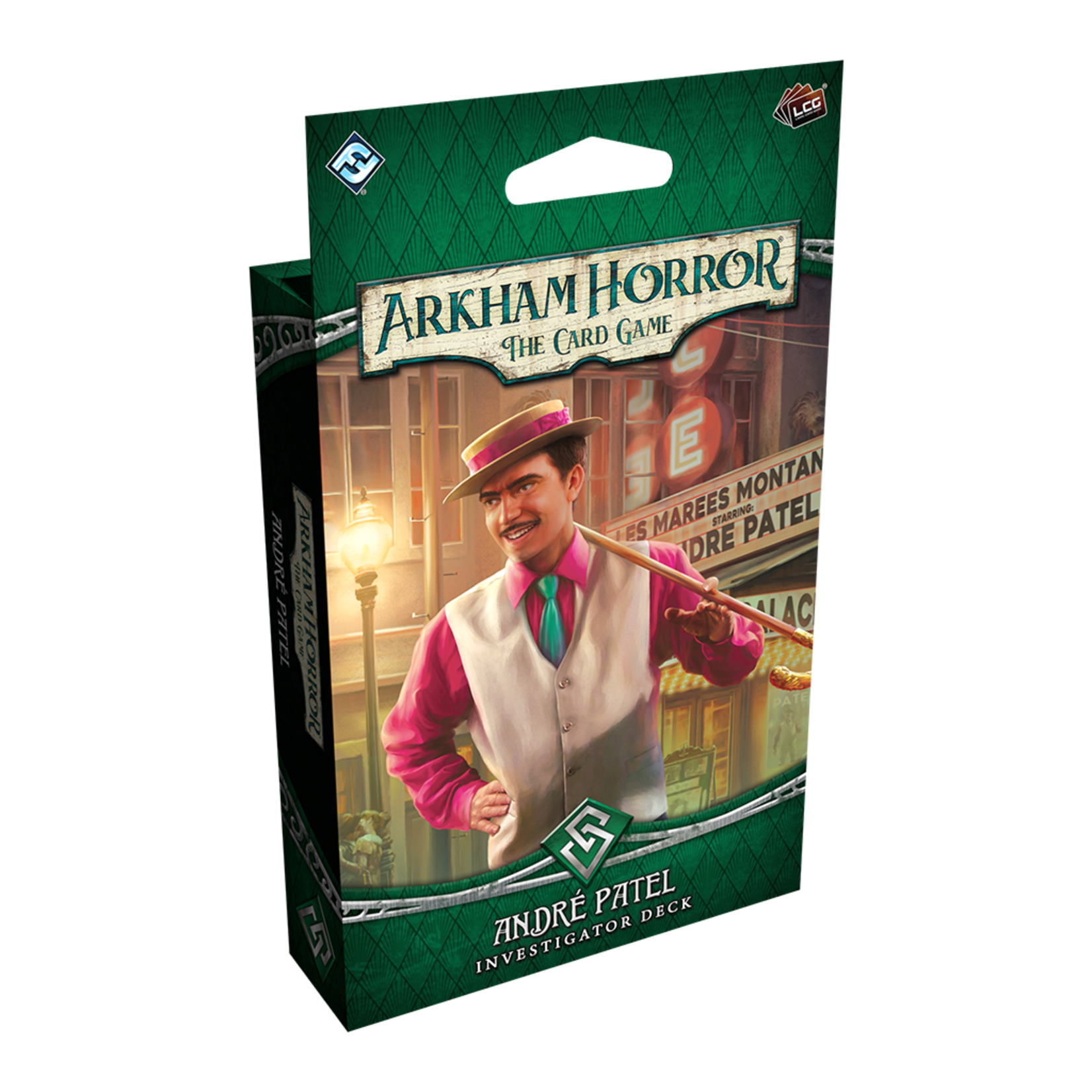 Fantasy Flight Games Arkham Horror: The Card Game: Investigator Deck: André Patel