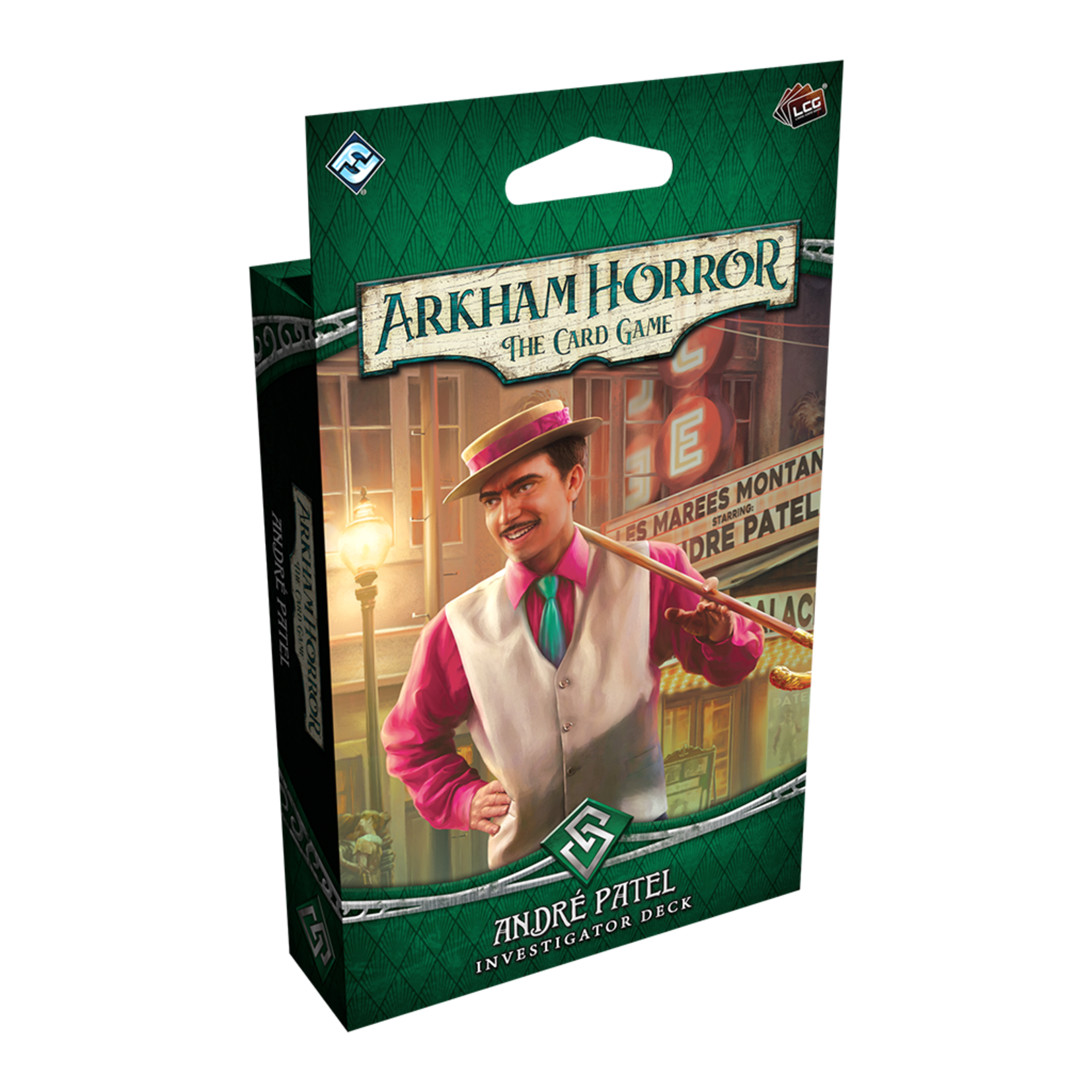 Fantasy Flight Games PRERELEASE Arkham Horror: The Card Game: Investigator Deck: André Patel