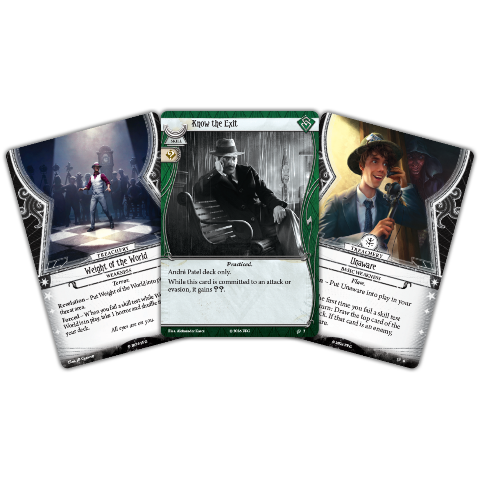 Fantasy Flight Games Arkham Horror: The Card Game: Investigator Deck: André Patel