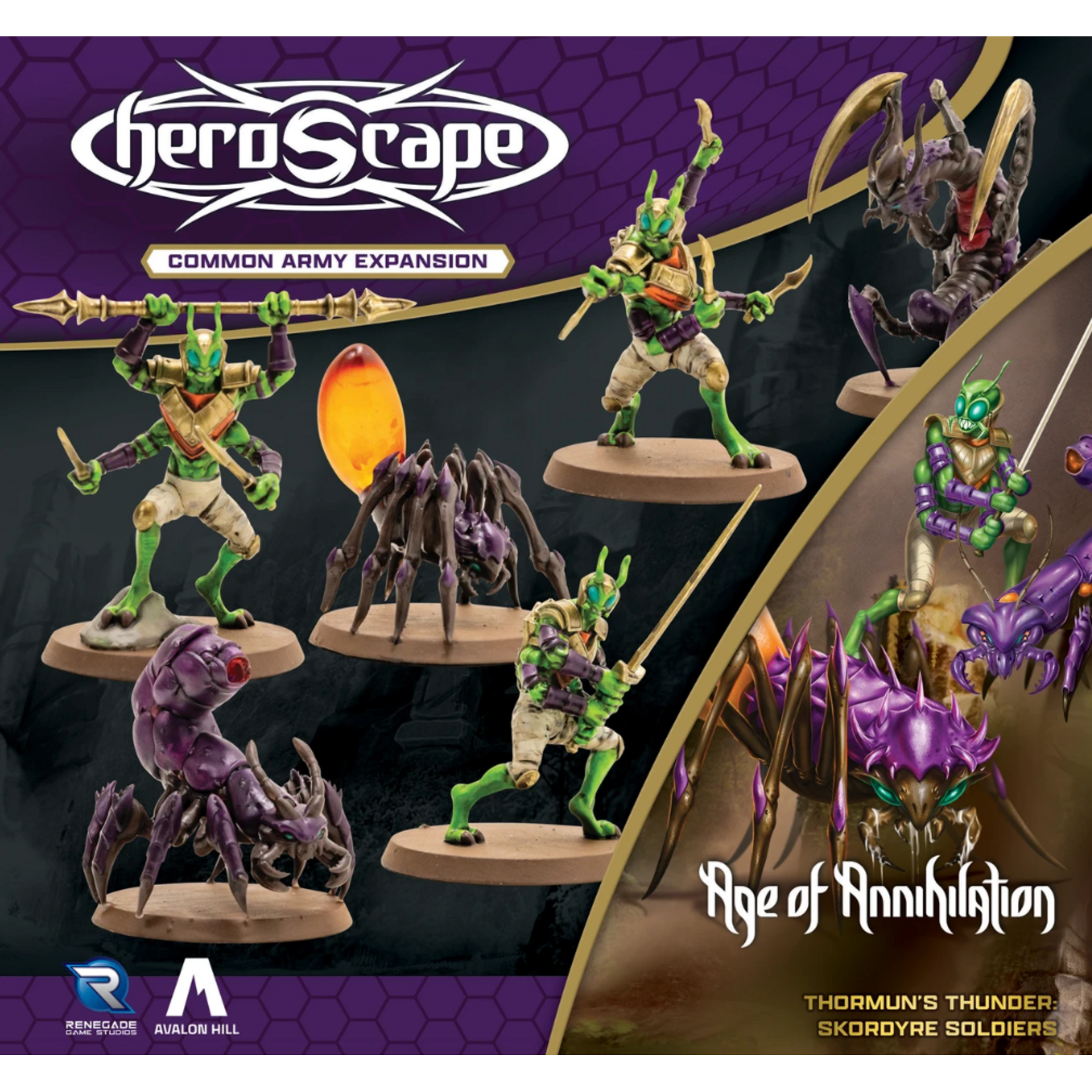 Renegade Game Studios Heroscape: Age of Annihilation: Thormun's Thunder: Skordyre Soldiers