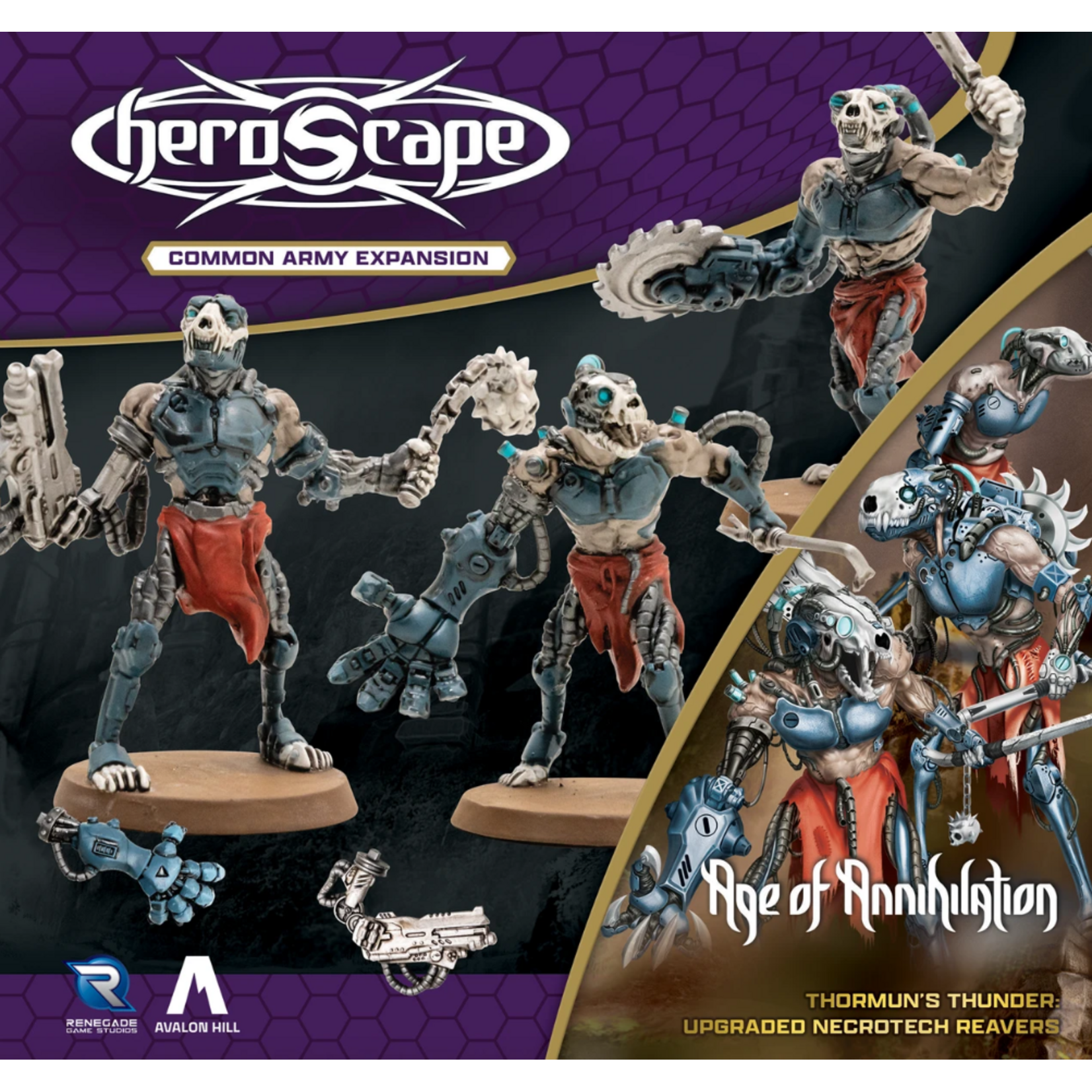 Renegade Game Studios Heroscape: Age of Annihilation: Thormun's Thunder: Upgraded Necrotech Reavers
