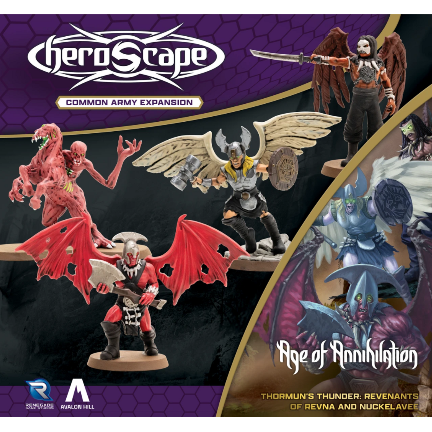 Renegade Game Studios Heroscape: Age of Annihilation: Thormun's Thunder: Revenants of Revna and Nuckelavee