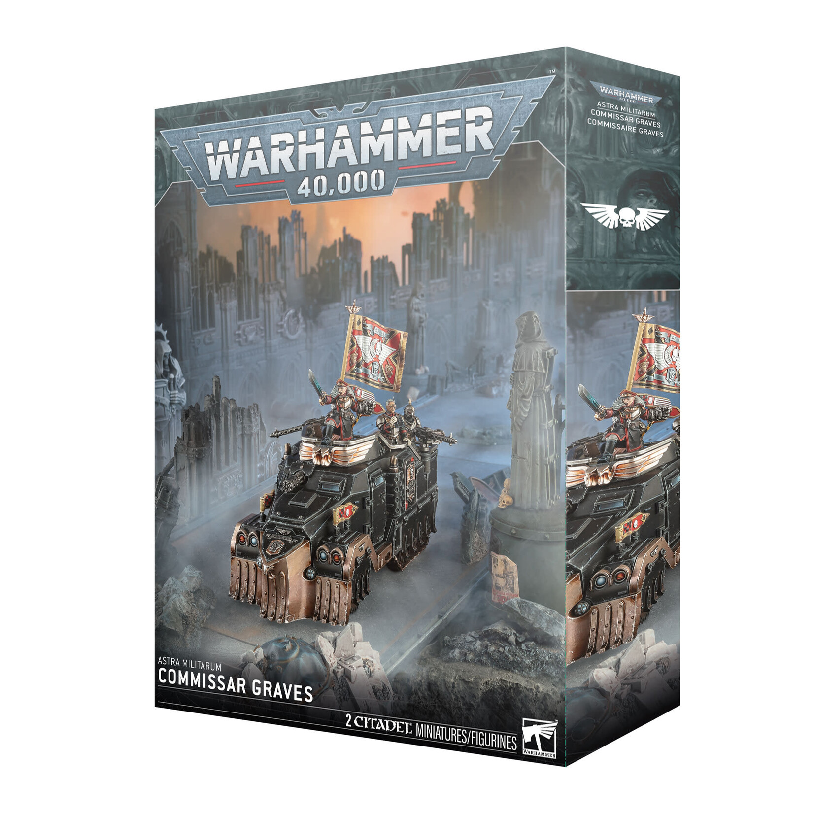 Games Workshop Warhammer 40K: Astra Militarum: Commissar Graves