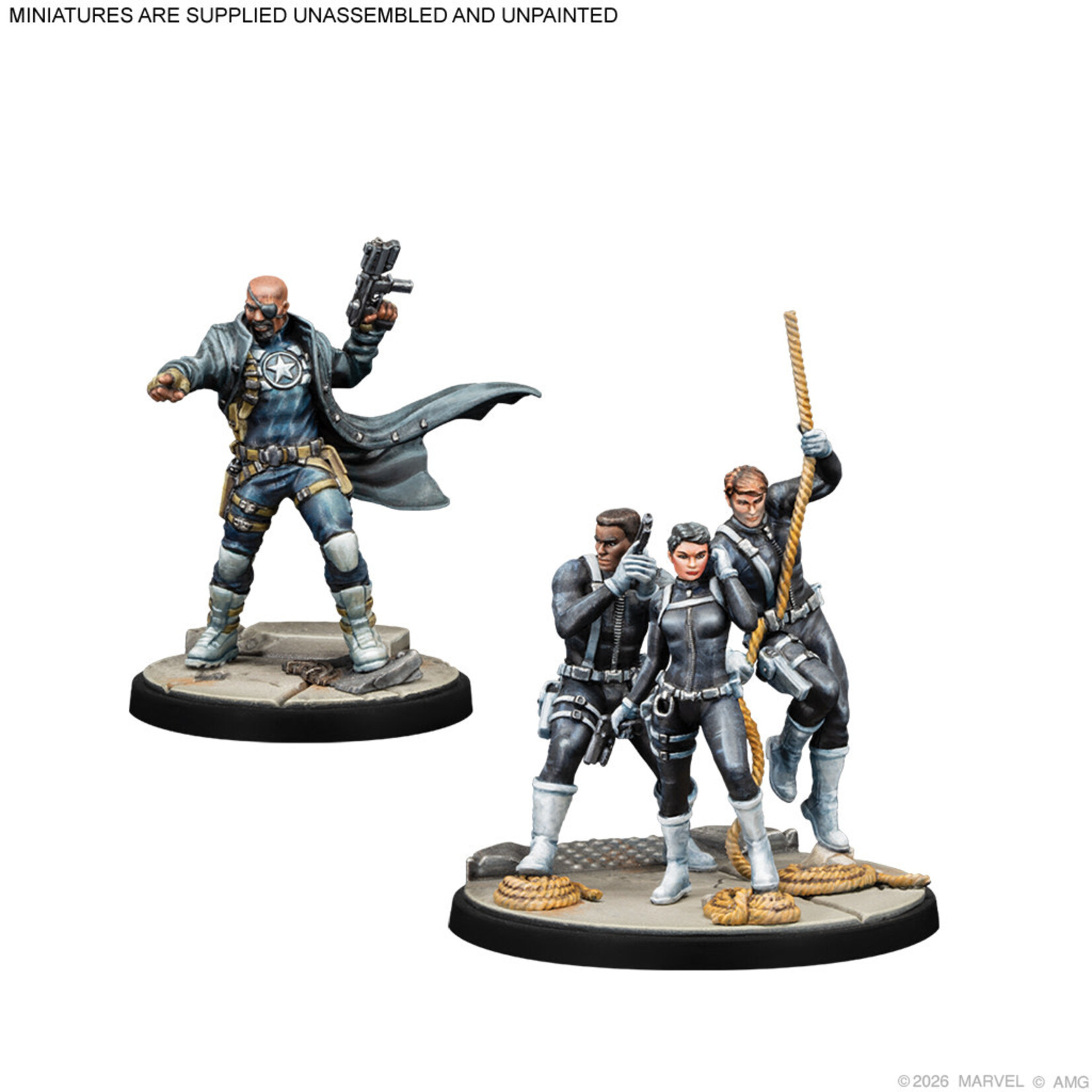 Atomic Mass Games Marvel: Crisis Protocol: S.H.I.E.L.D. Affiliation Pack