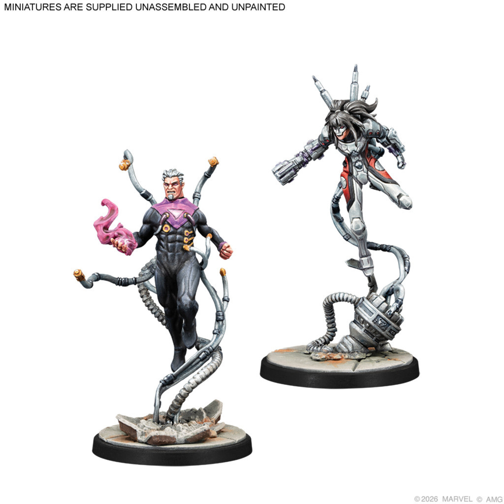 Atomic Mass Games Marvel: Crisis Protocol: Bastion, Nimrod, & Omega Sentinel Character Pack