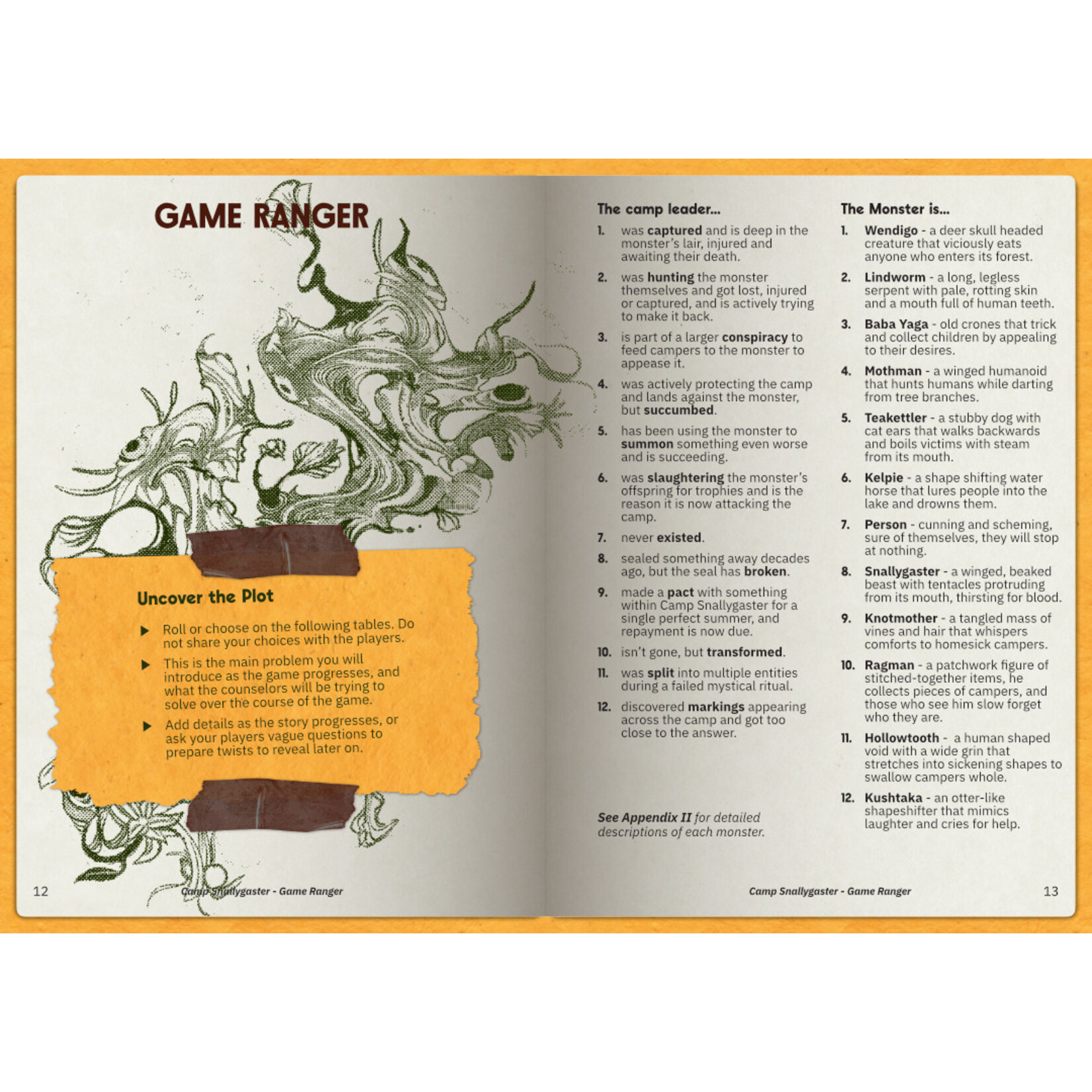 Pandion Games Camp Snallygaster